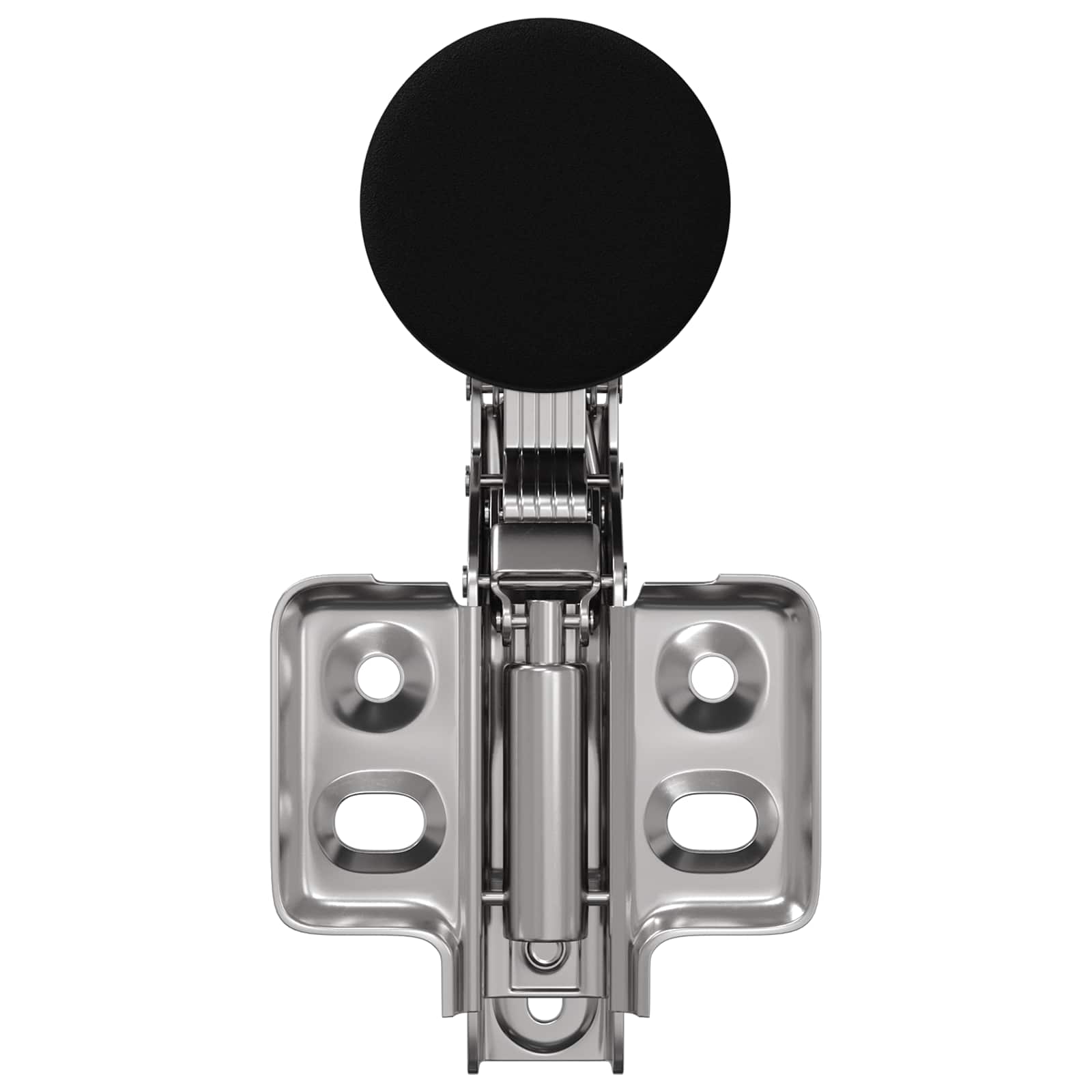 vidaXL Scharnier 2 pcs Zilver 0 IJzer