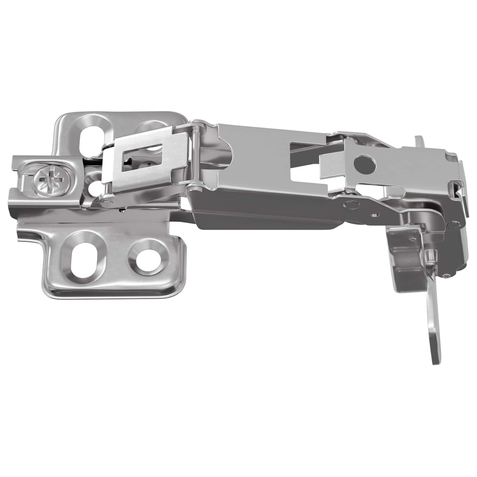 vidaXL Scharnier 2 pcs Nikkel 35 mm IJzer