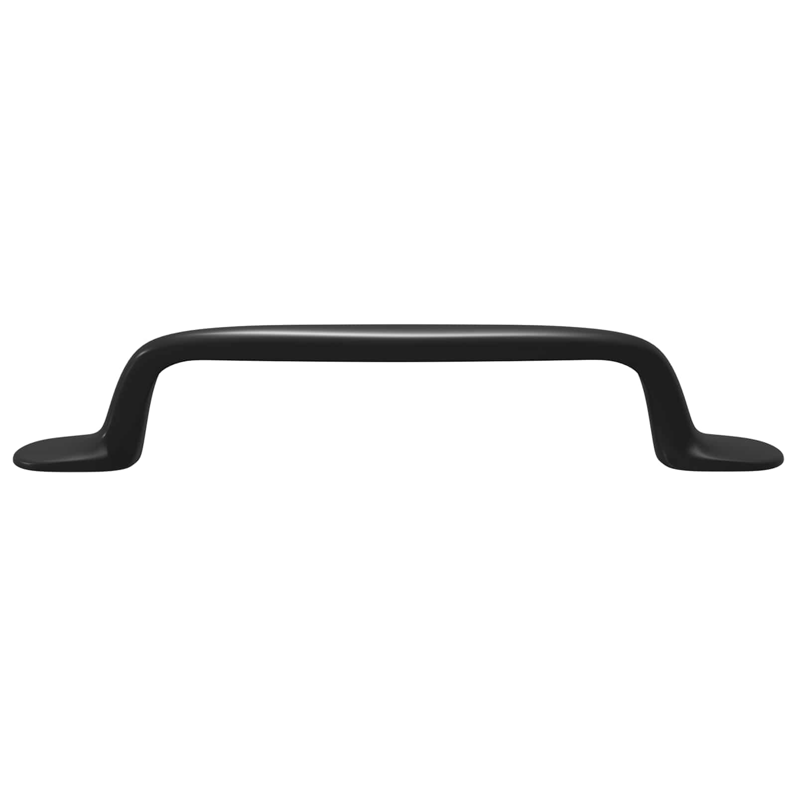 vidaXL Meubelhandgreep 2 pcs Zwart 130 x 19,4 x 22,3 mm Aluminium