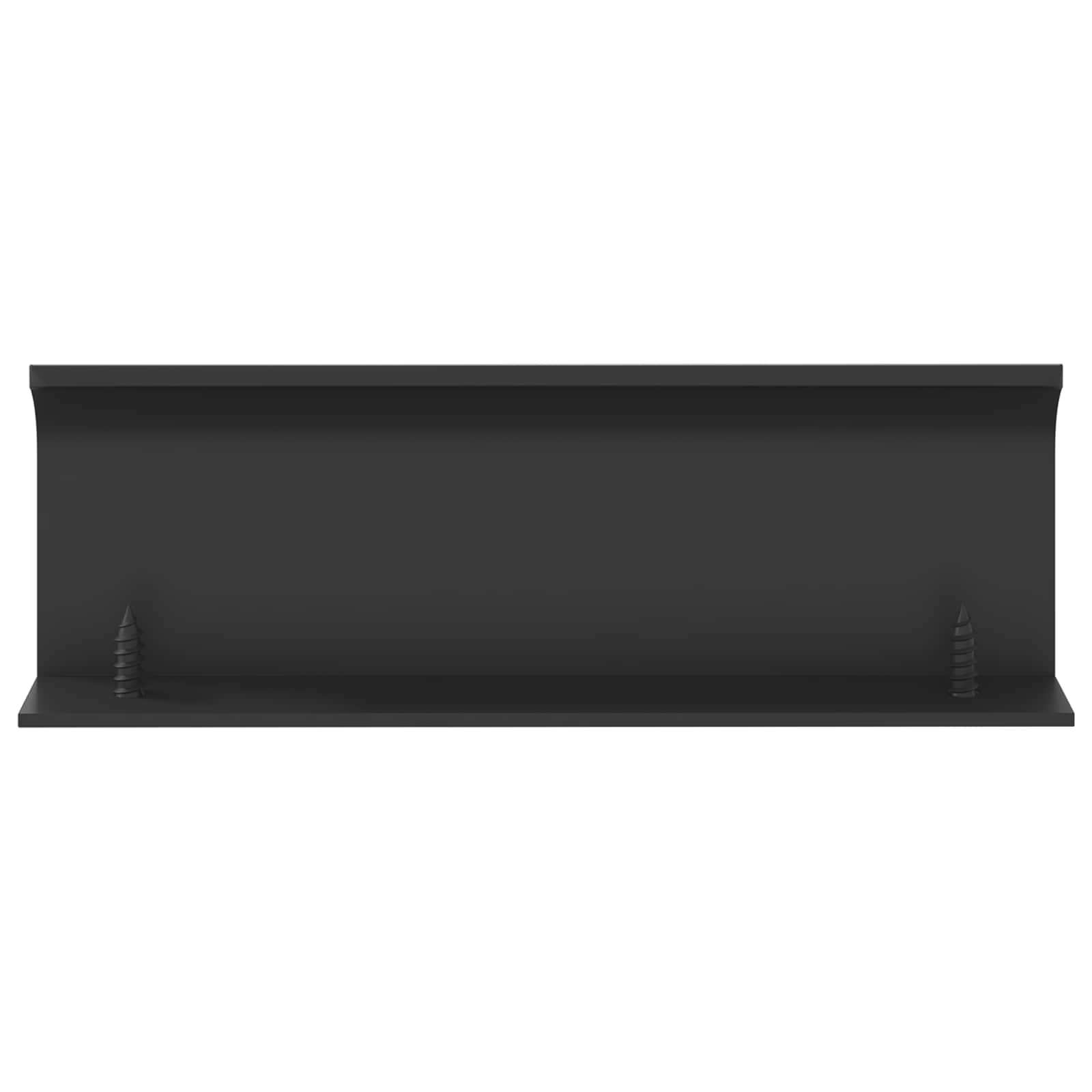 vidaXL Handvat 2 pcs Zwart 120 x 39.6 x 17 mm Aluminium