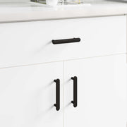 vidaXL Kasthandgreep 2 pcs Zwart 121 x 16.6 x 28.3 mm IJzer