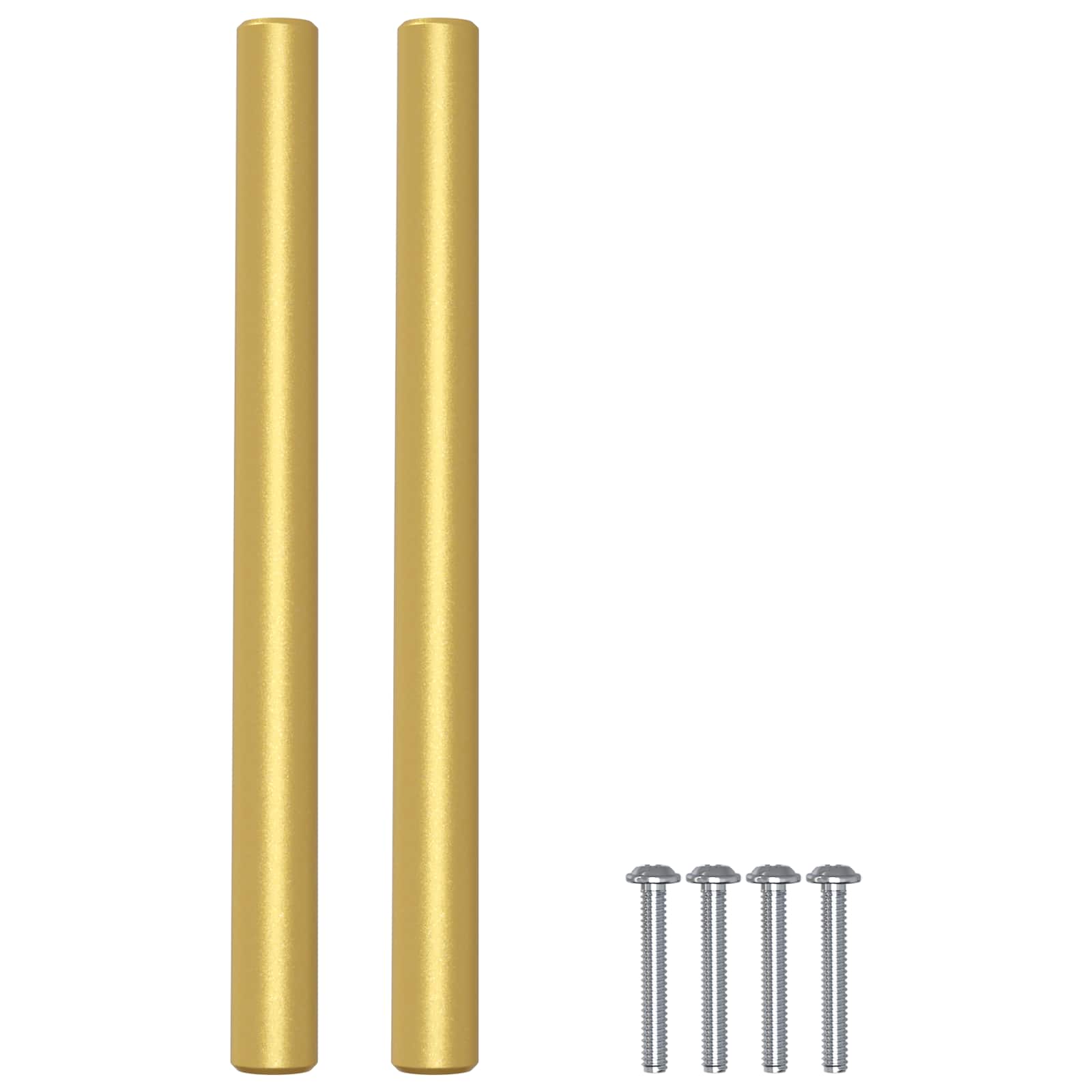 vidaXL Kasthandgreep 2 pcs Goud 150 mm Roestvrij staal