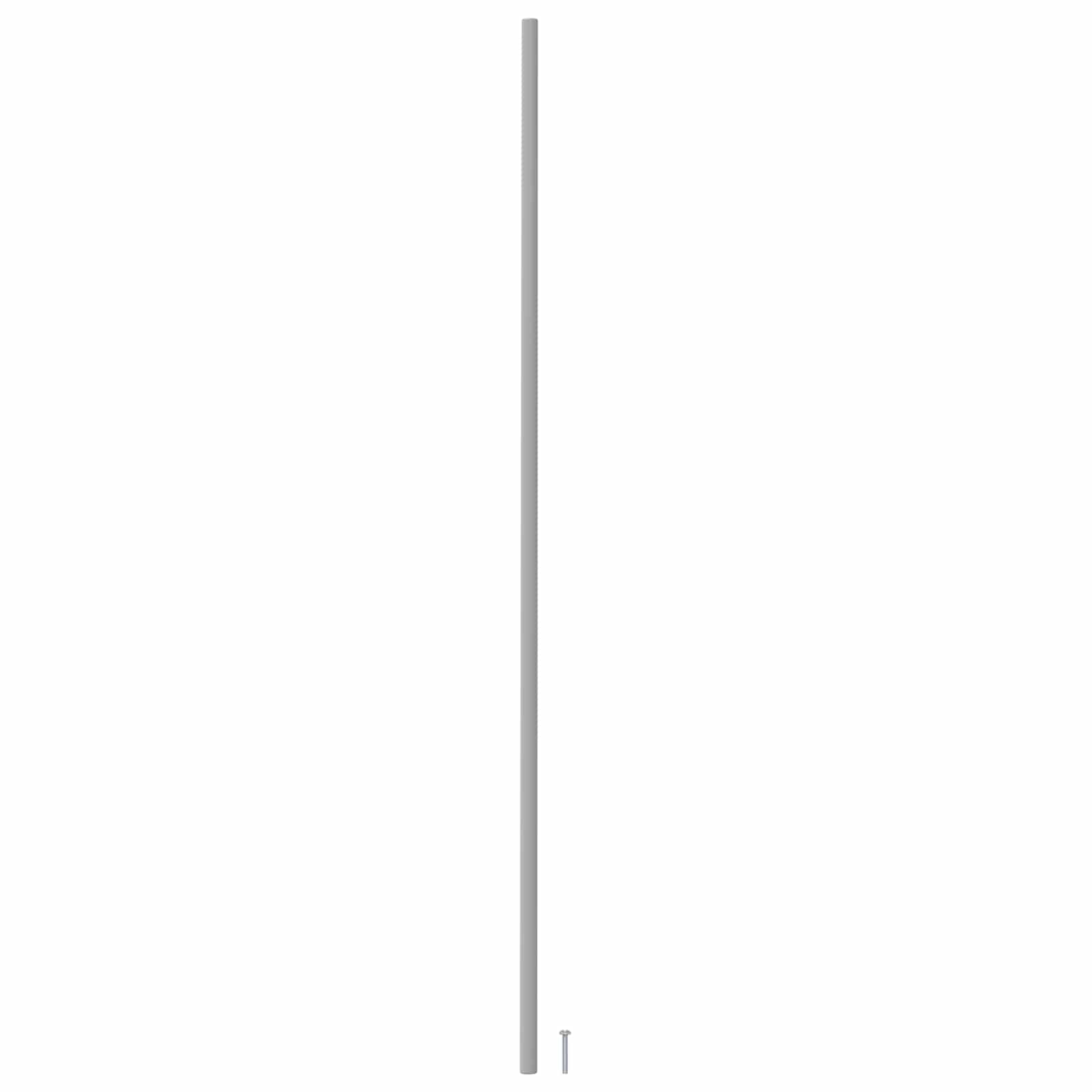 vidaXL Kasthandgreep 2 pcs Zilver 1700mm Roestvrij staal