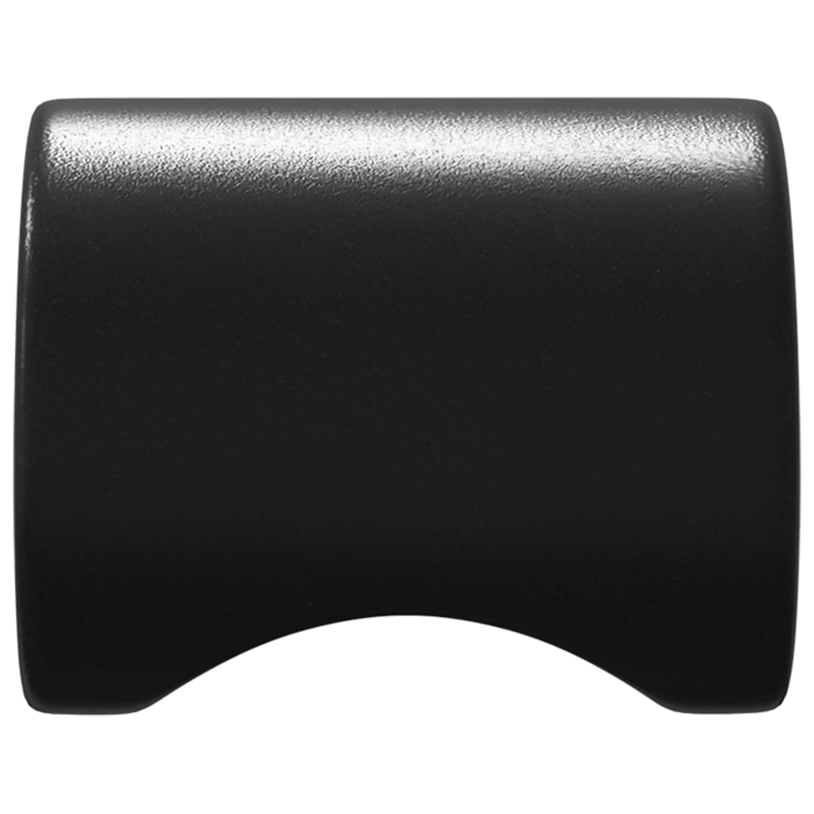 vidaXL Kastknop 2 pcs Zwart 18 x 23 mm IJzer