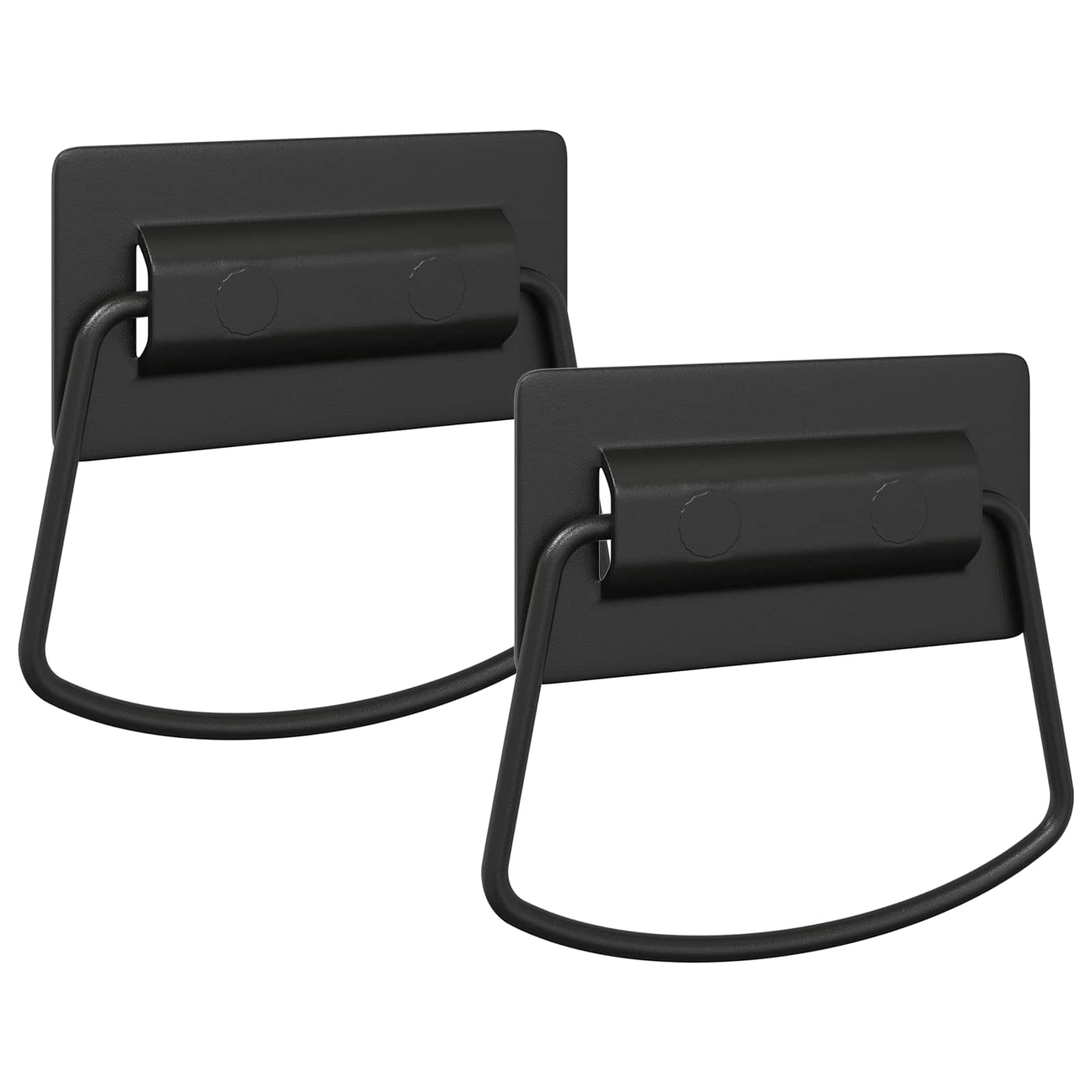 vidaXL Kast Handvatten 2 stuks Zwart 85 x 45 mm Metaal