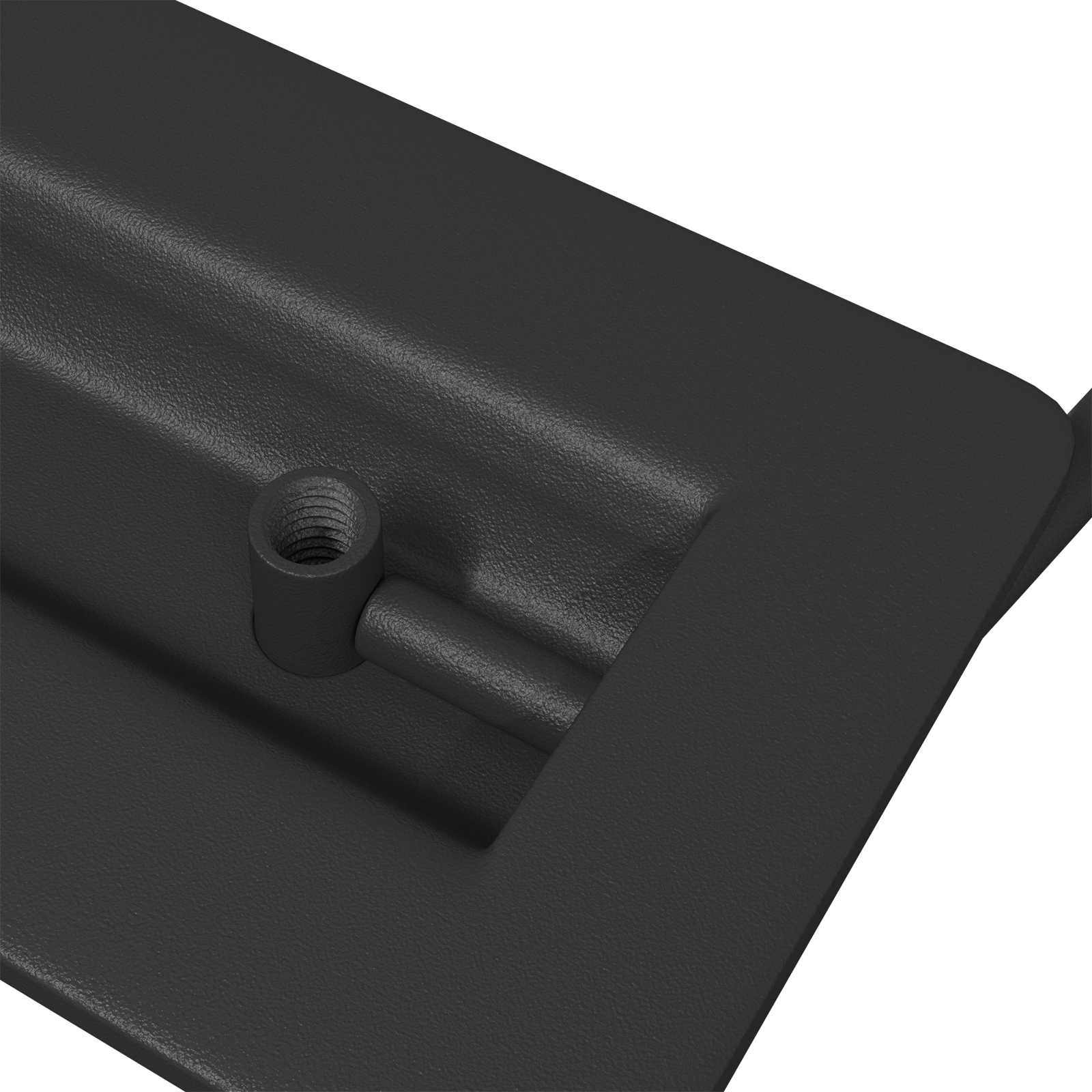 vidaXL Kast Handvatten 2 stuks Zwart 85 x 45 mm Metaal