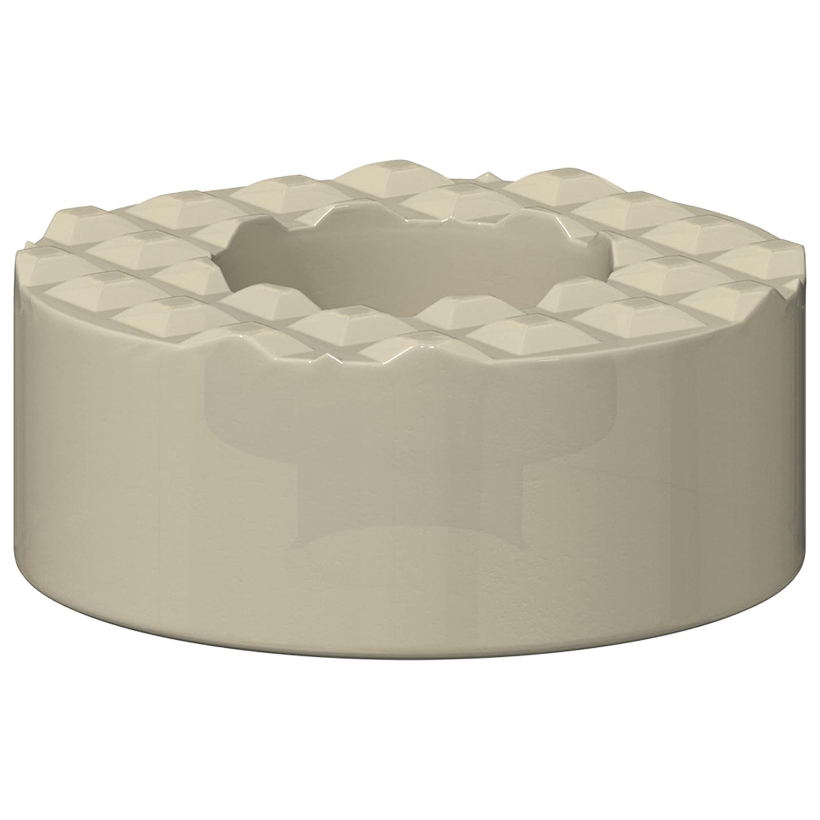 vidaXL Stoelpoot Vloerbeschermers 2 pcs Doorzichtig Ø 15 x 16 mm PVC