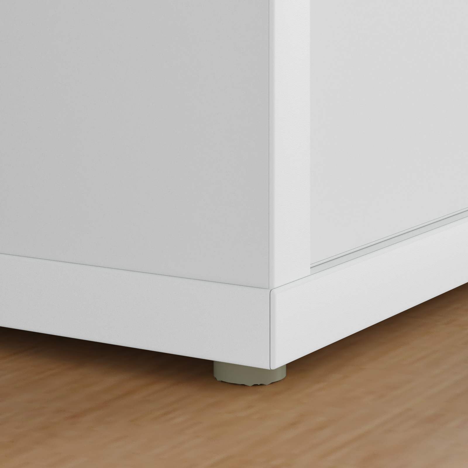 vidaXL Stoelpoot Vloerbeschermers 2 pcs Doorzichtig Ø 15 x 16 mm PVC