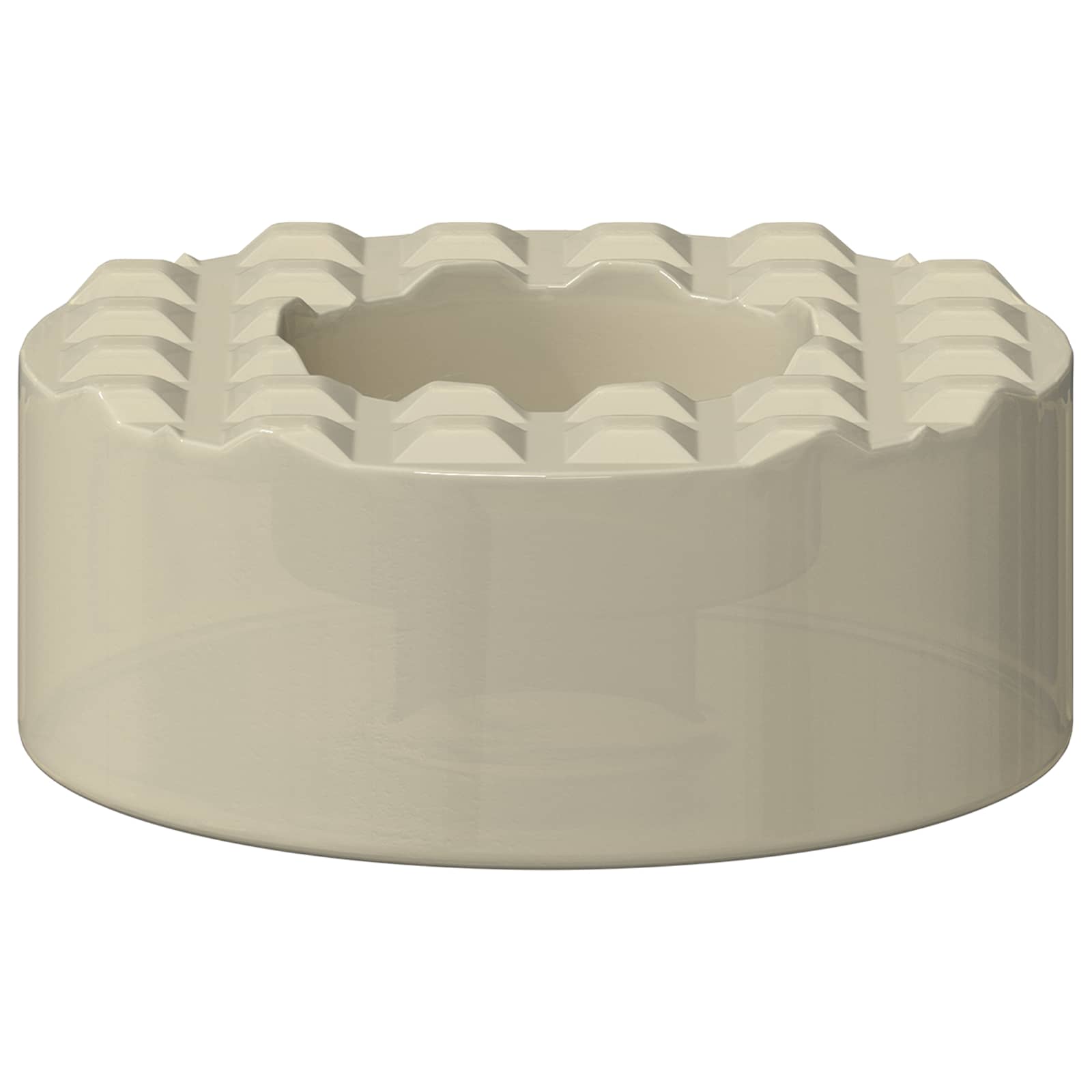 vidaXL Stoelpoot Vloerbeschermers 2 pcs Doorzichtig Ø 15 x 16 mm PVC