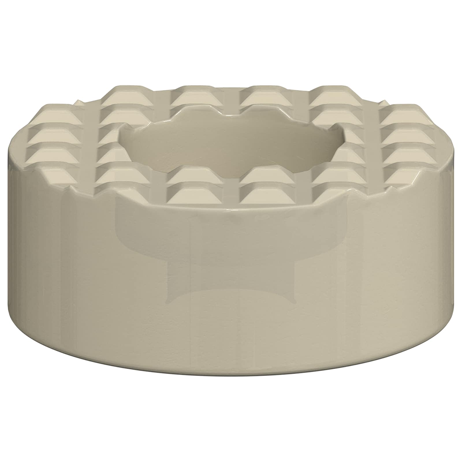 vidaXL Stoelpoot Vloerbeschermers 2 pcs Doorzichtig Ø 15 x 16 mm PVC