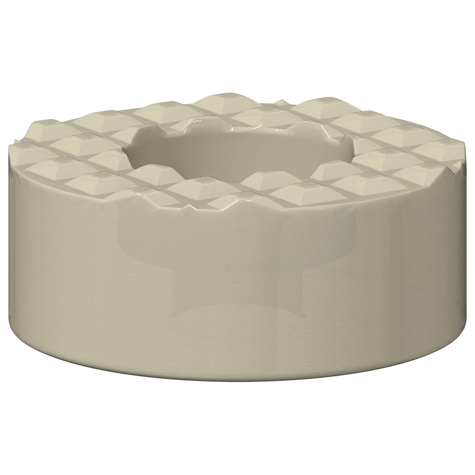 vidaXL Stoelpoot Vloerbeschermers 2 pcs Doorzichtig Ø 15 x 16 mm PVC