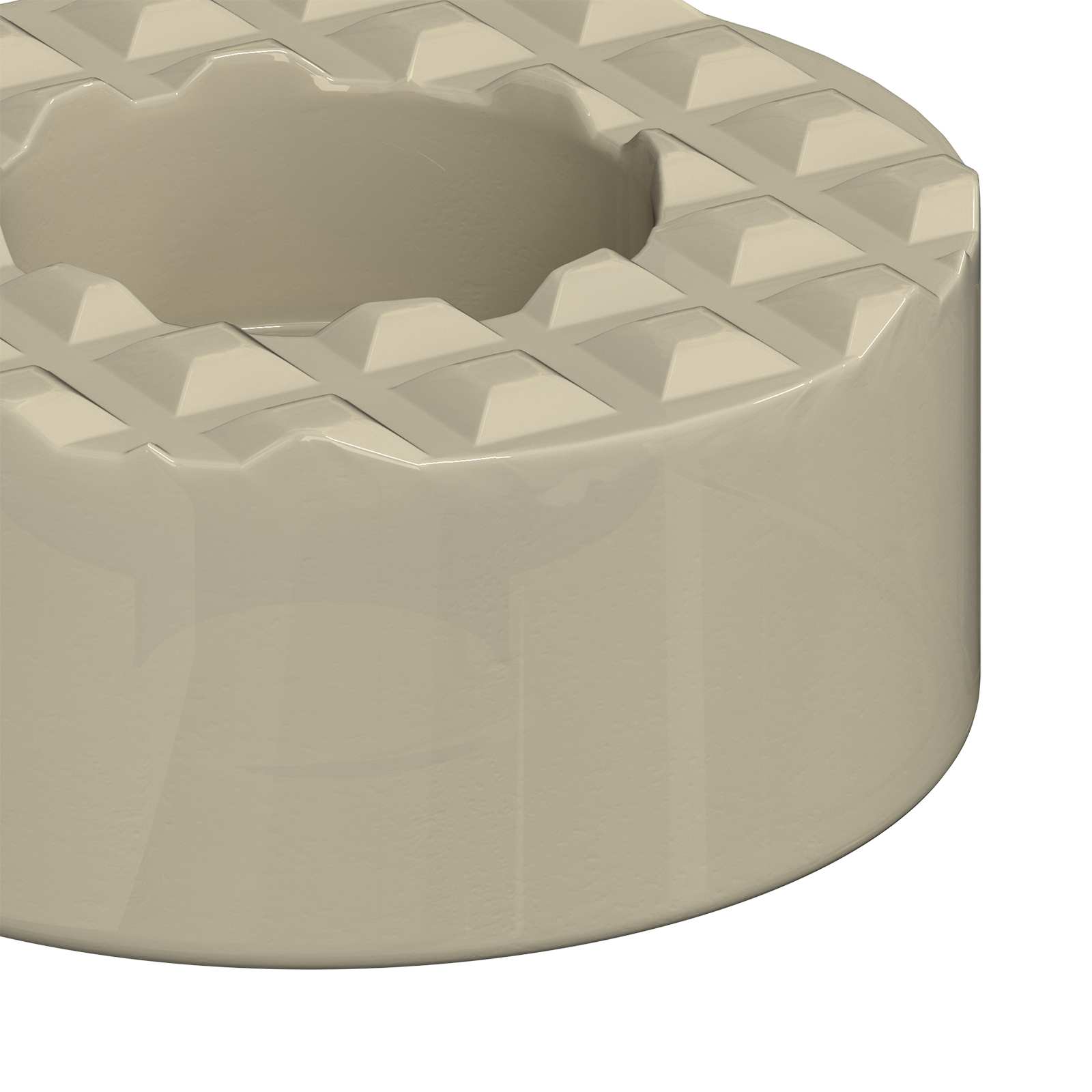 vidaXL Stoelpoot Vloerbeschermers 2 pcs Doorzichtig Ø 15 x 16 mm PVC
