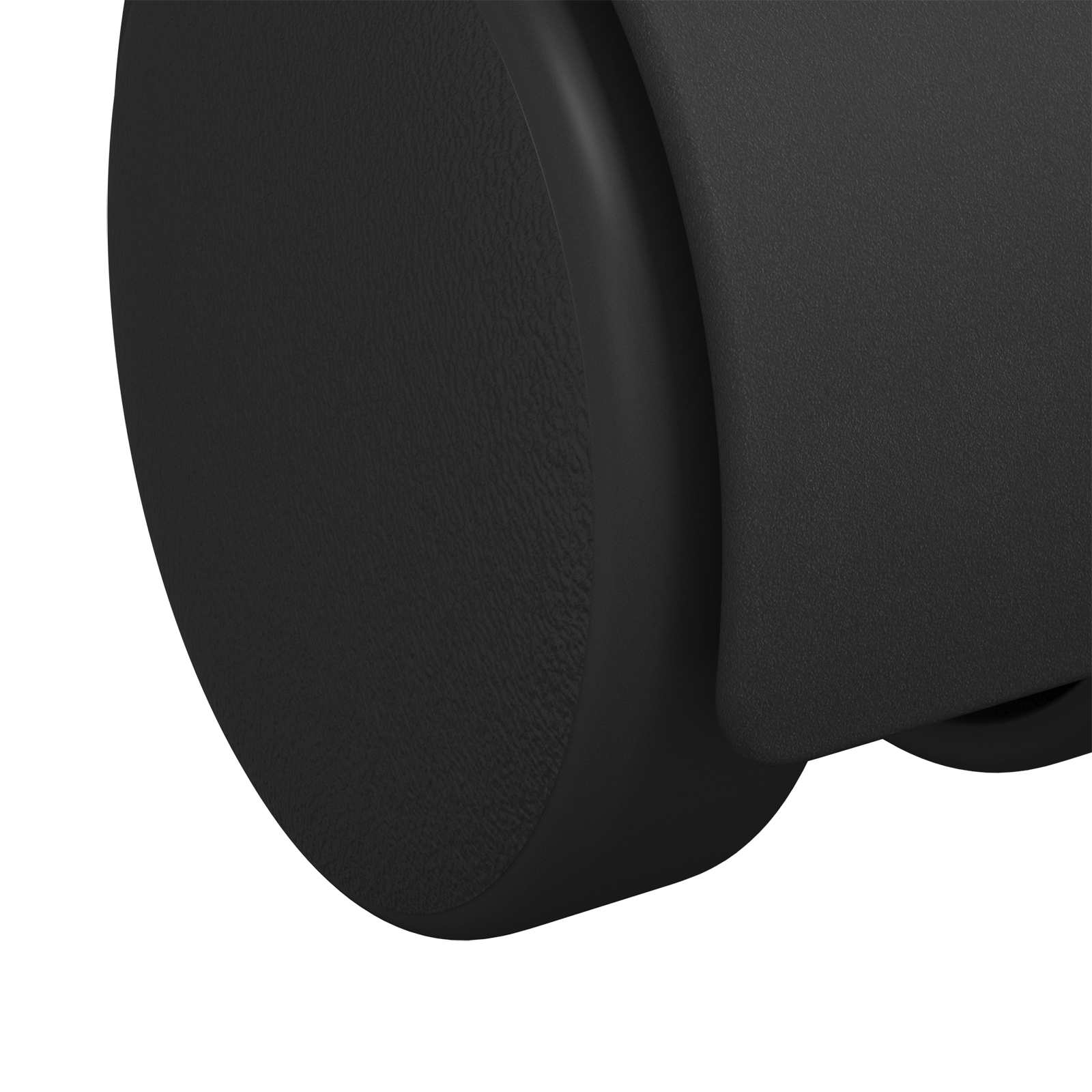 vidaXL Wielen 2 pcs Zwart 40,1 x 40,1 x 37,8 mm PP en IJzer