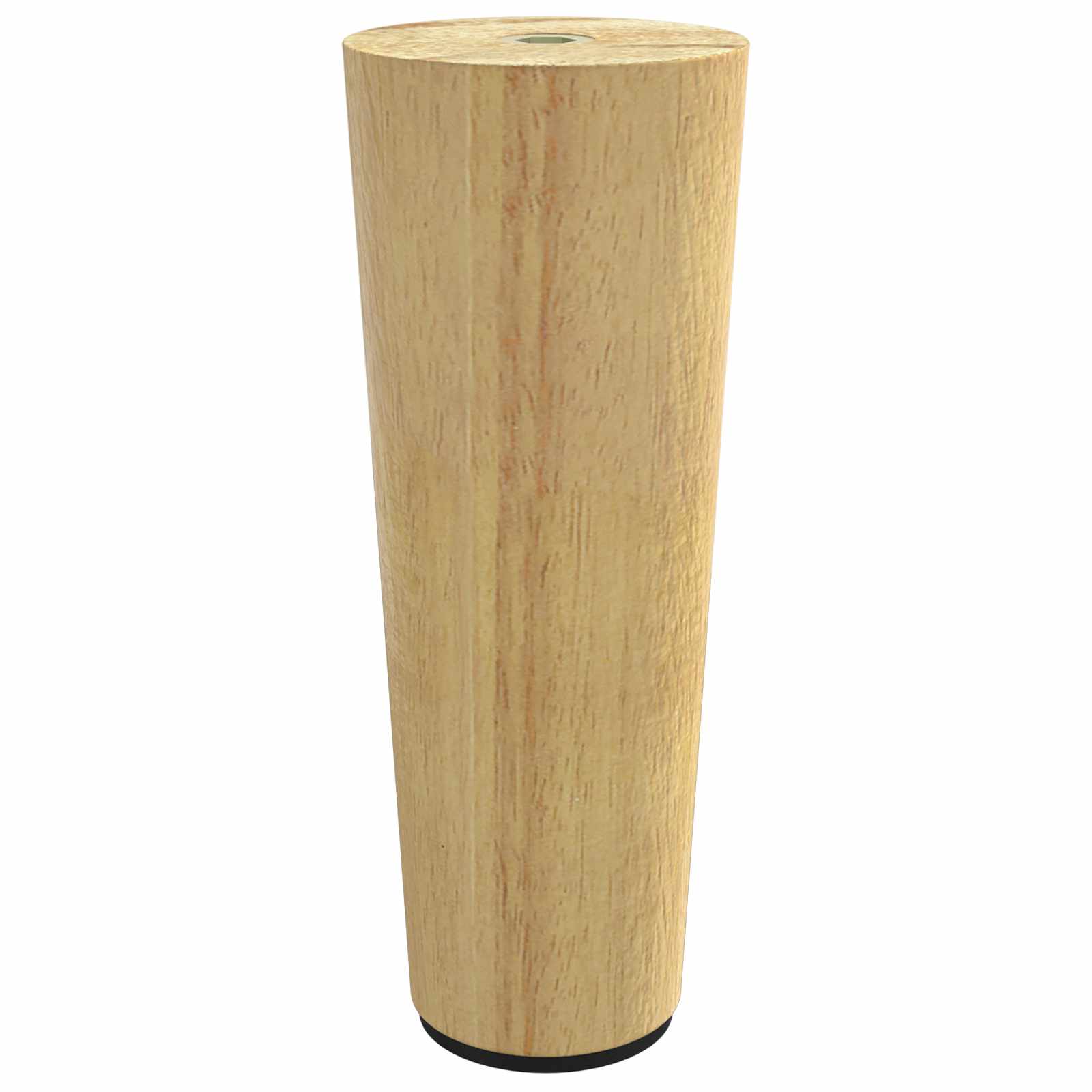 vidaXL Meubelpoten 2 pcs Bruin Ø 44 x 100 mm Massief Eucalyptus Hout