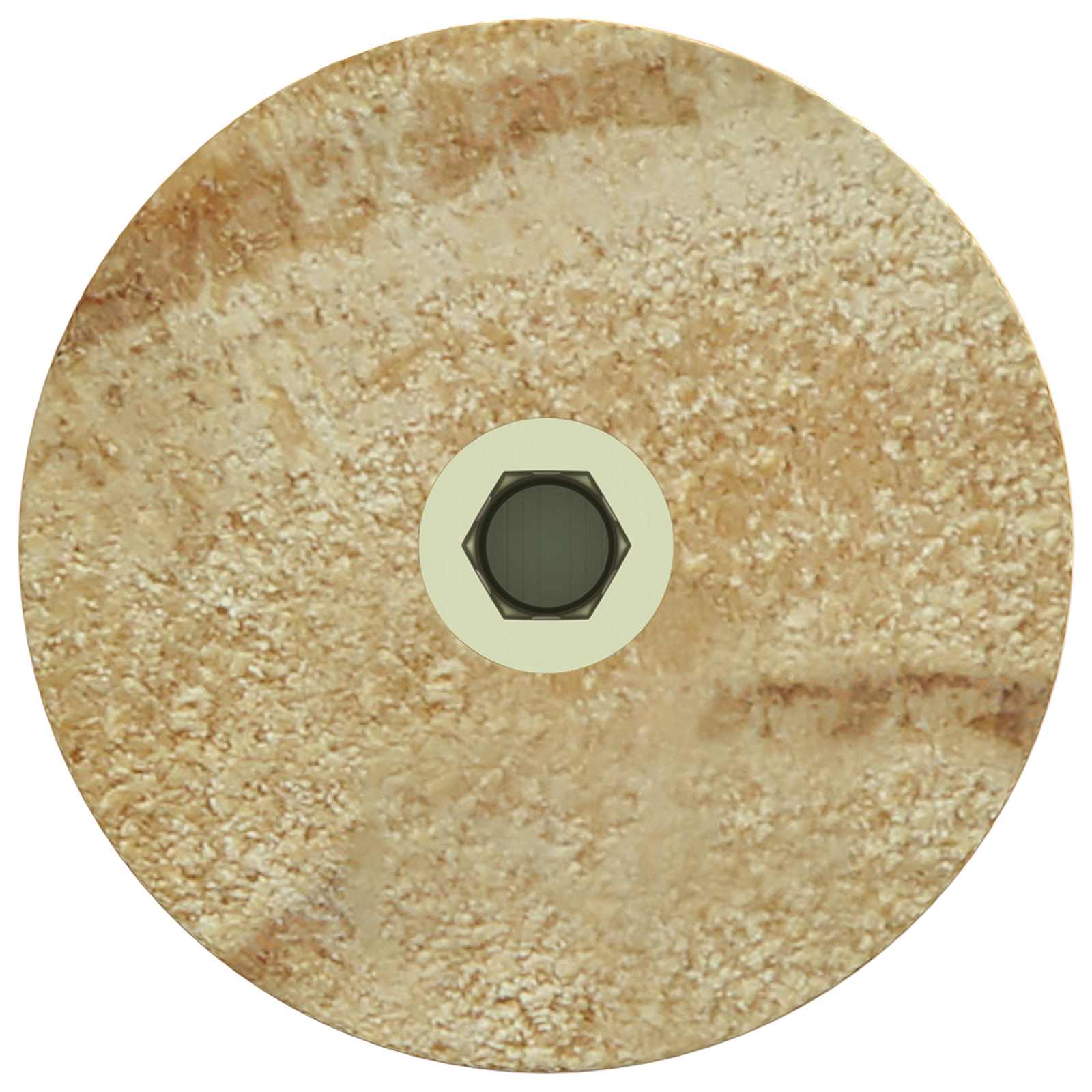 vidaXL Meubelpoten 2 pcs Bruin Ø 44 x 100 mm Massief Eucalyptus Hout