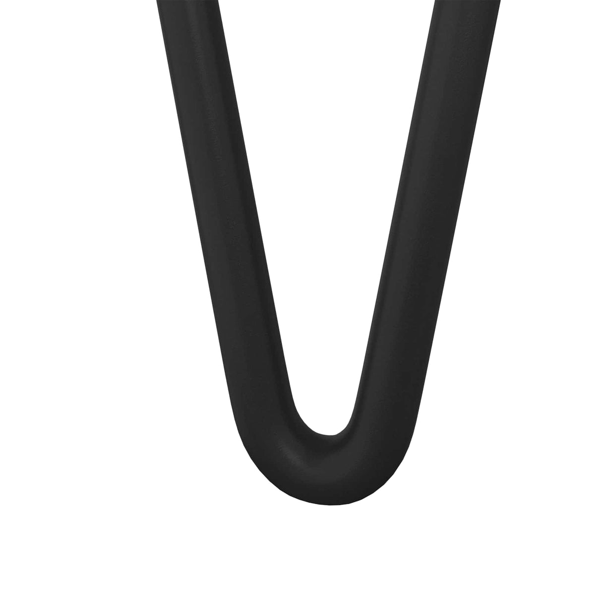 vidaXL Meubelpoot 2 pcs Zwart 54.1 x 54.1 x 100 mm IJzer