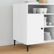 vidaXL Staande Poten 2 pcs Zwart 57 x 57 x 100 mm IJzer