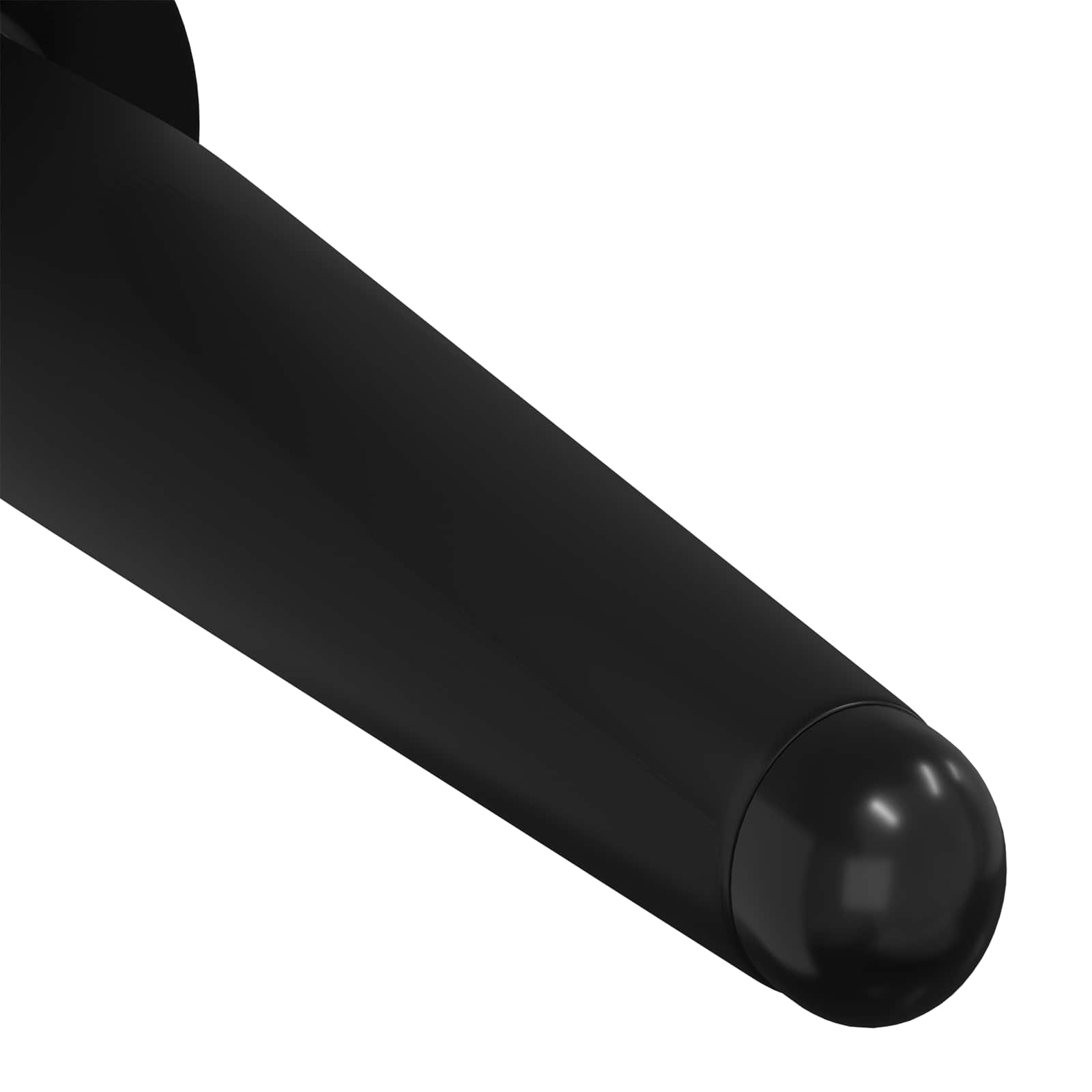vidaXL Meubelpoten 2 pcs Zwart Ø 40 x 98 mm IJzer