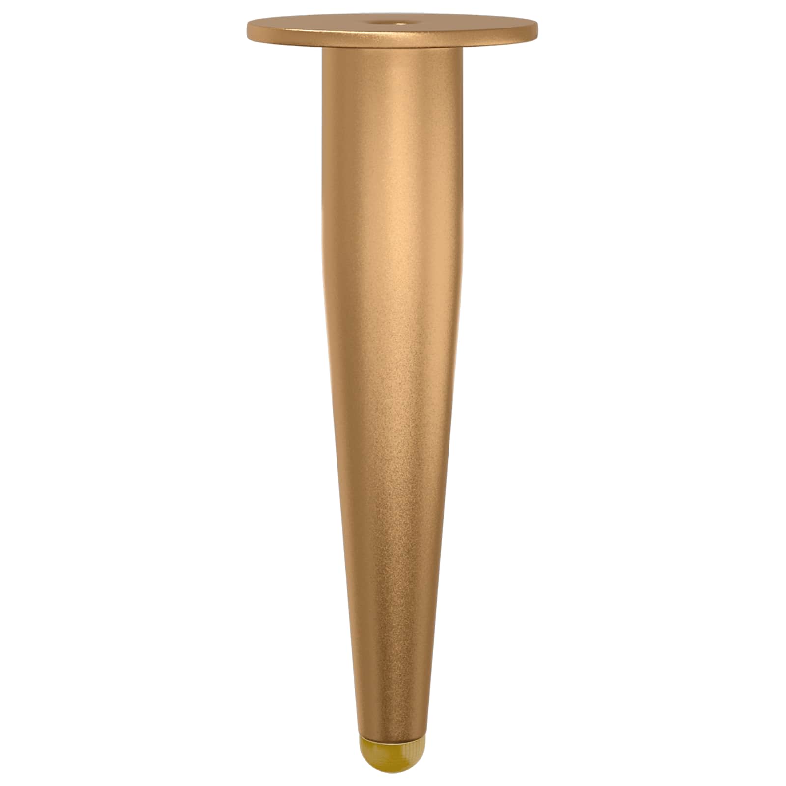 vidaXL Staande Poten 2 pcs Goud 98 x 40 mm IJzer