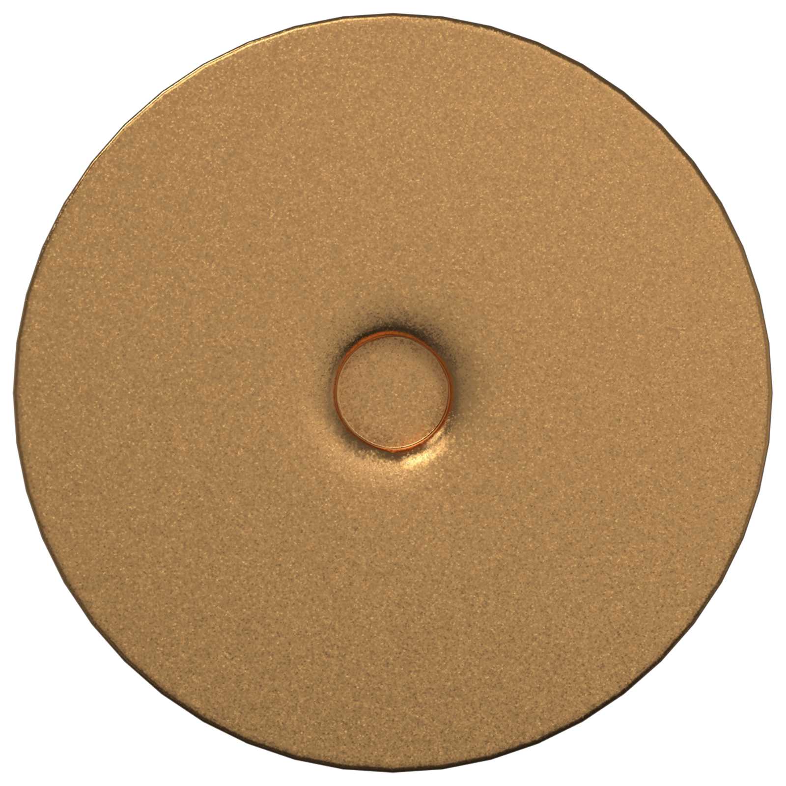 vidaXL Staande Poten 2 pcs Goud 98 x 40 mm IJzer