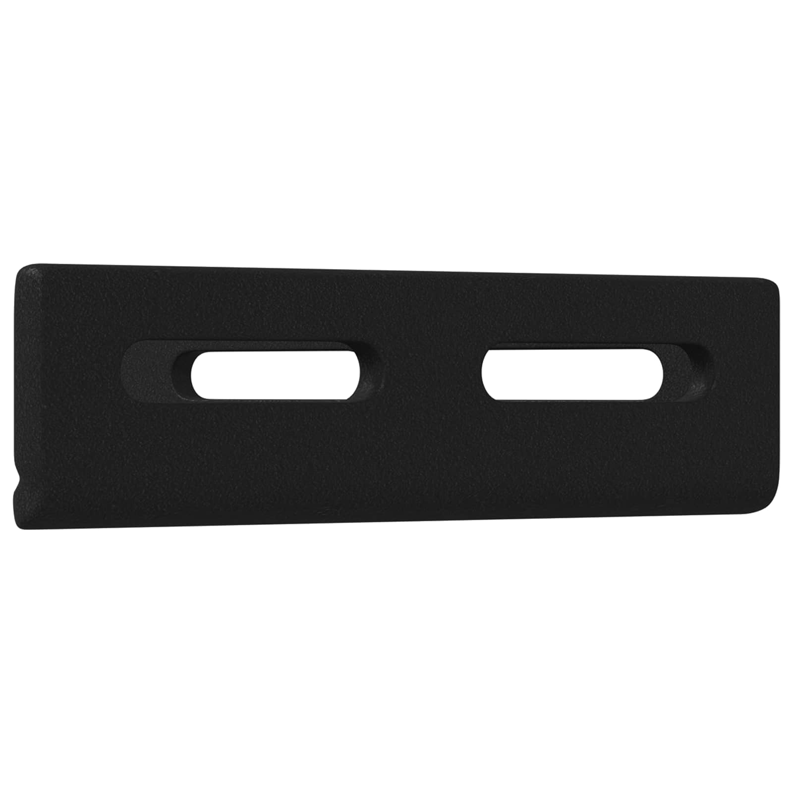 vidaXL Hoekbeugel 2 pcs Zwart 138,5 x 50,5 x 16 mm IJzer