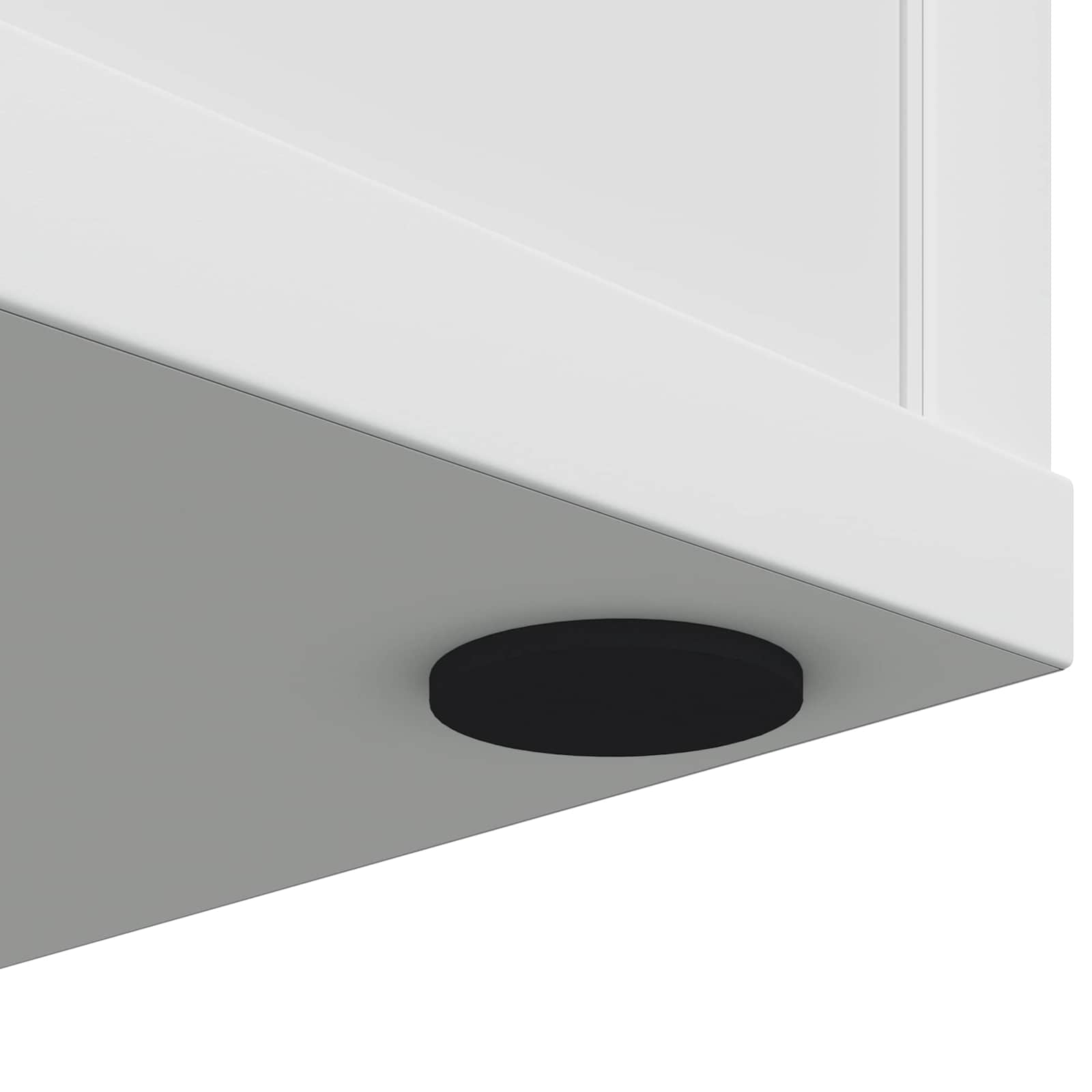 vidaXL Meubelvoetjes Pads 2 pcs Zwart Ø 14 x 4 mm EVA