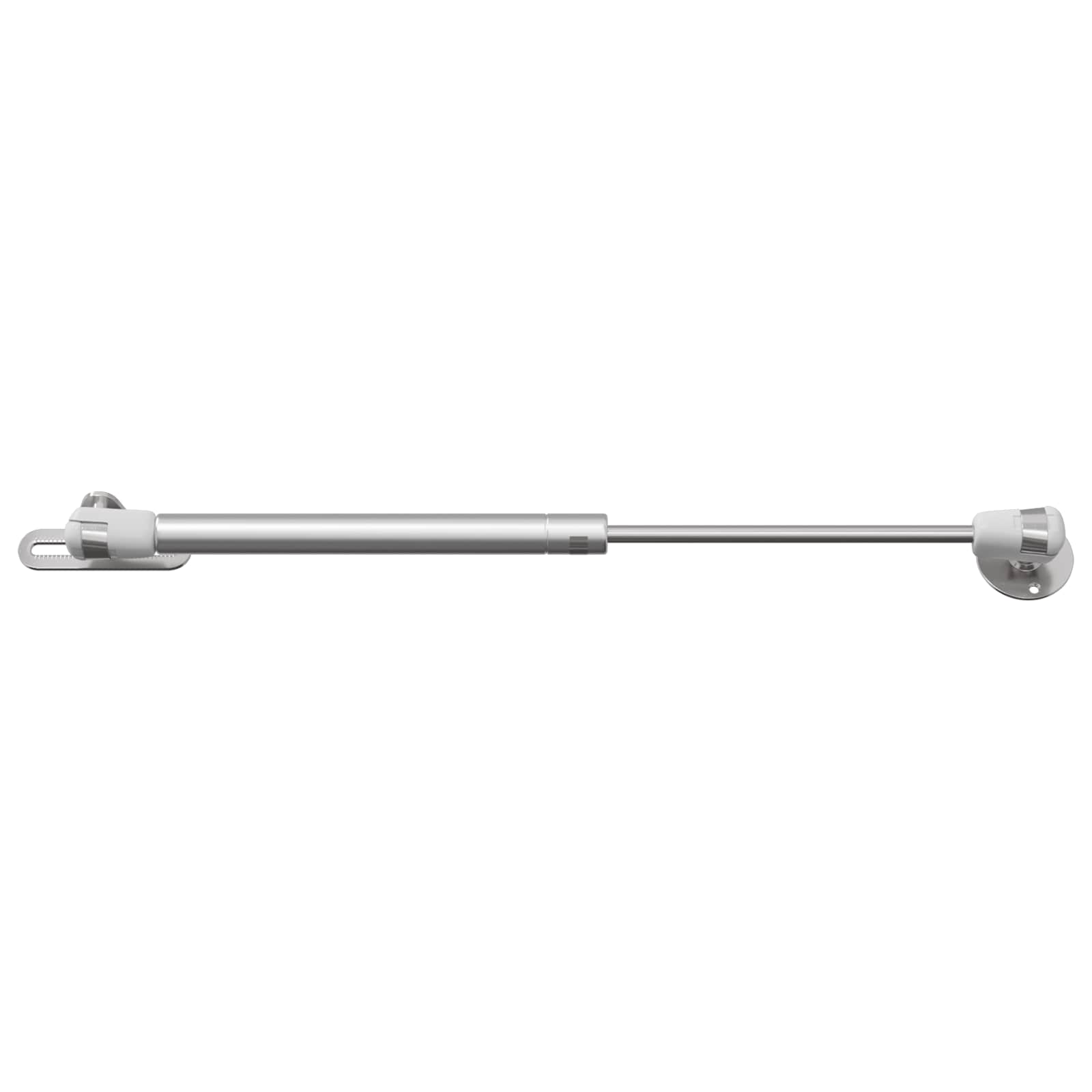 vidaXL Hydraulische Gasveer 2 pcs Zilver 280 x 17 x 16 mm PP en IJzer