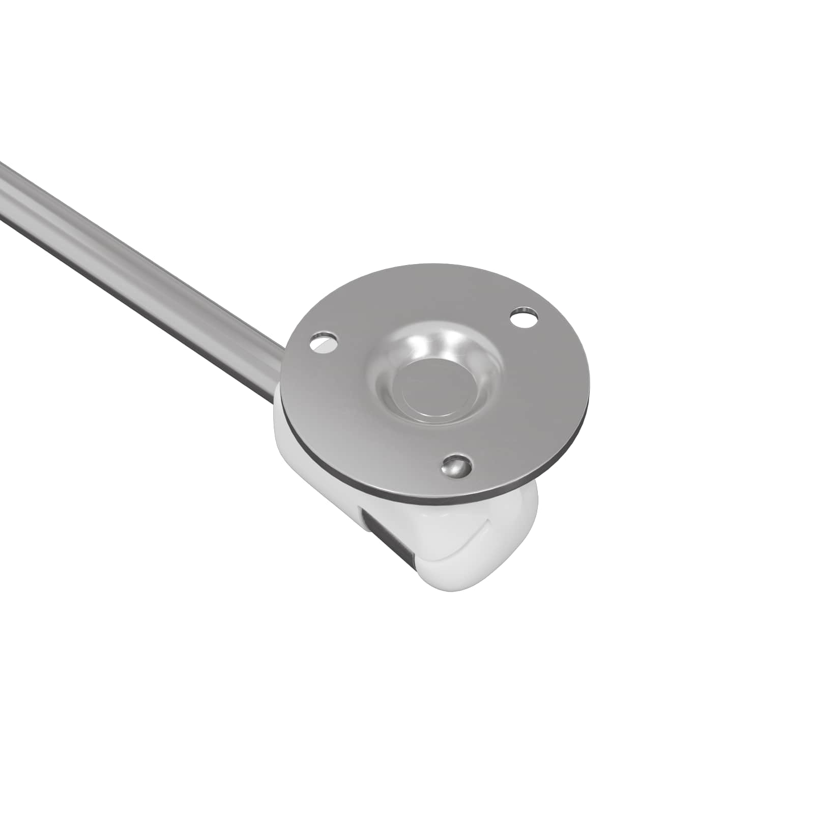 vidaXL Hydraulische Gasveer 2 pcs Zilver 280 x 17 x 16 mm PP en IJzer