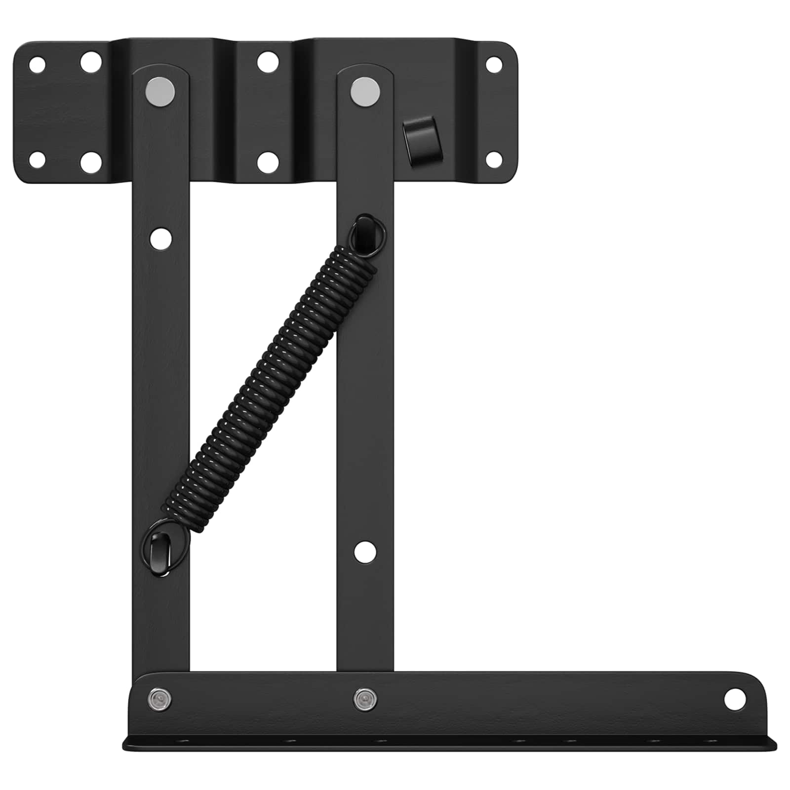 vidaXL Bed liftmechanisme 2 pcs Zwart 34 x 9.5 x 4 mm IJzer