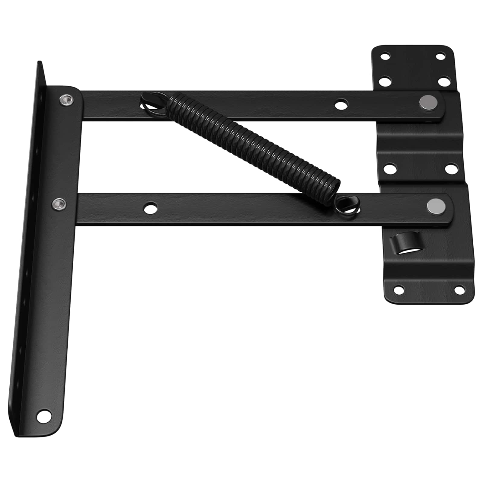 vidaXL Bed liftmechanisme 2 pcs Zwart 34 x 9.5 x 4 mm IJzer