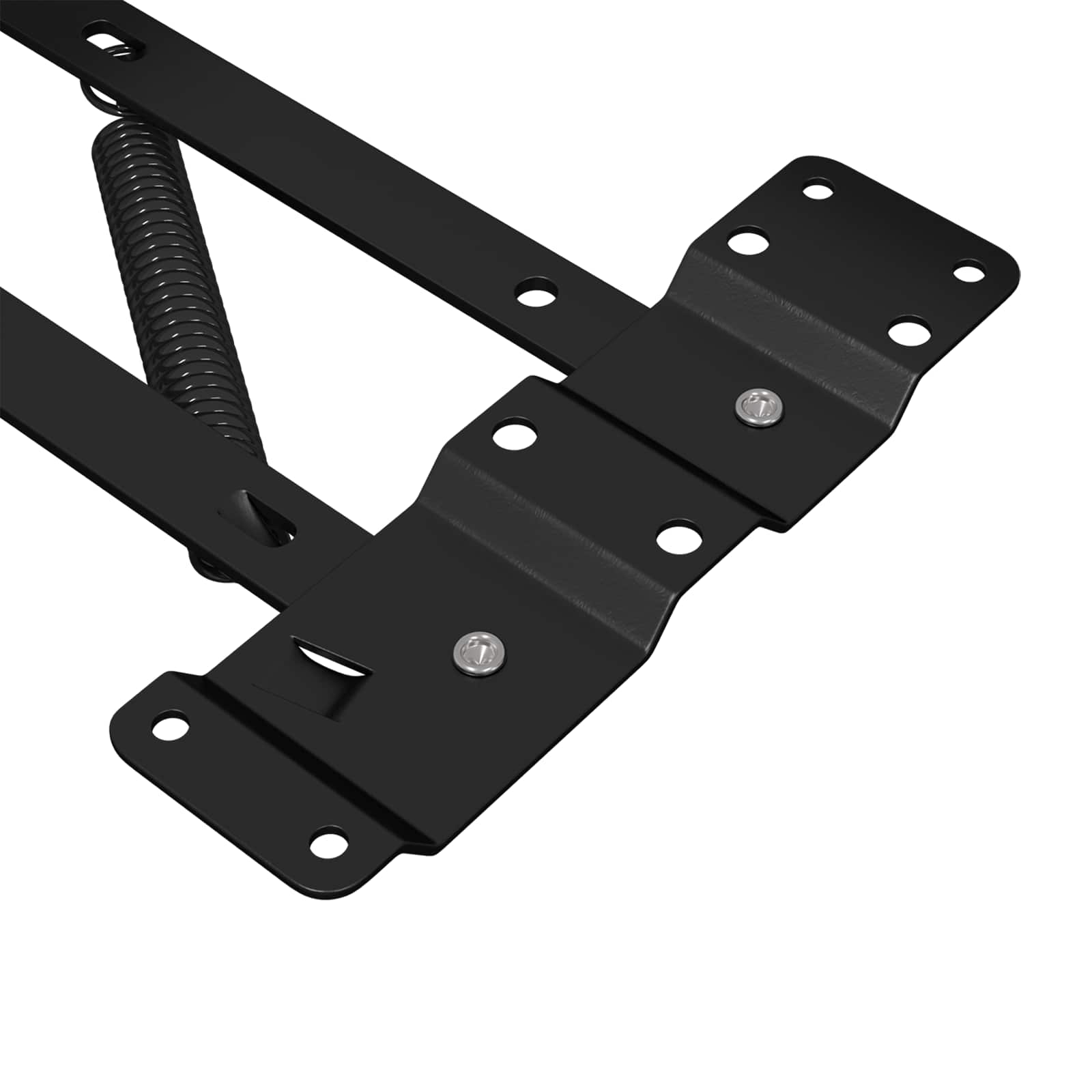 vidaXL Bed liftmechanisme 2 pcs Zwart 34 x 9.5 x 4 mm IJzer