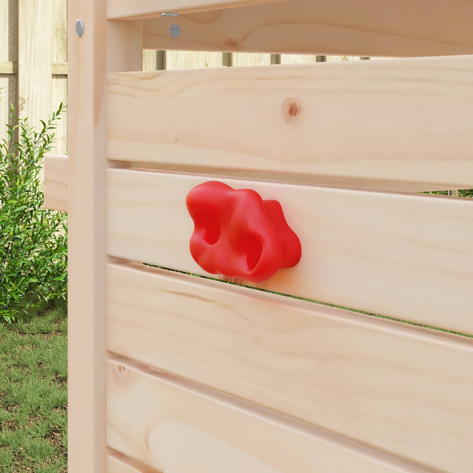 vidaXL Klimgreep 2 pcs Rood 100 x 67 x 43 mm PP