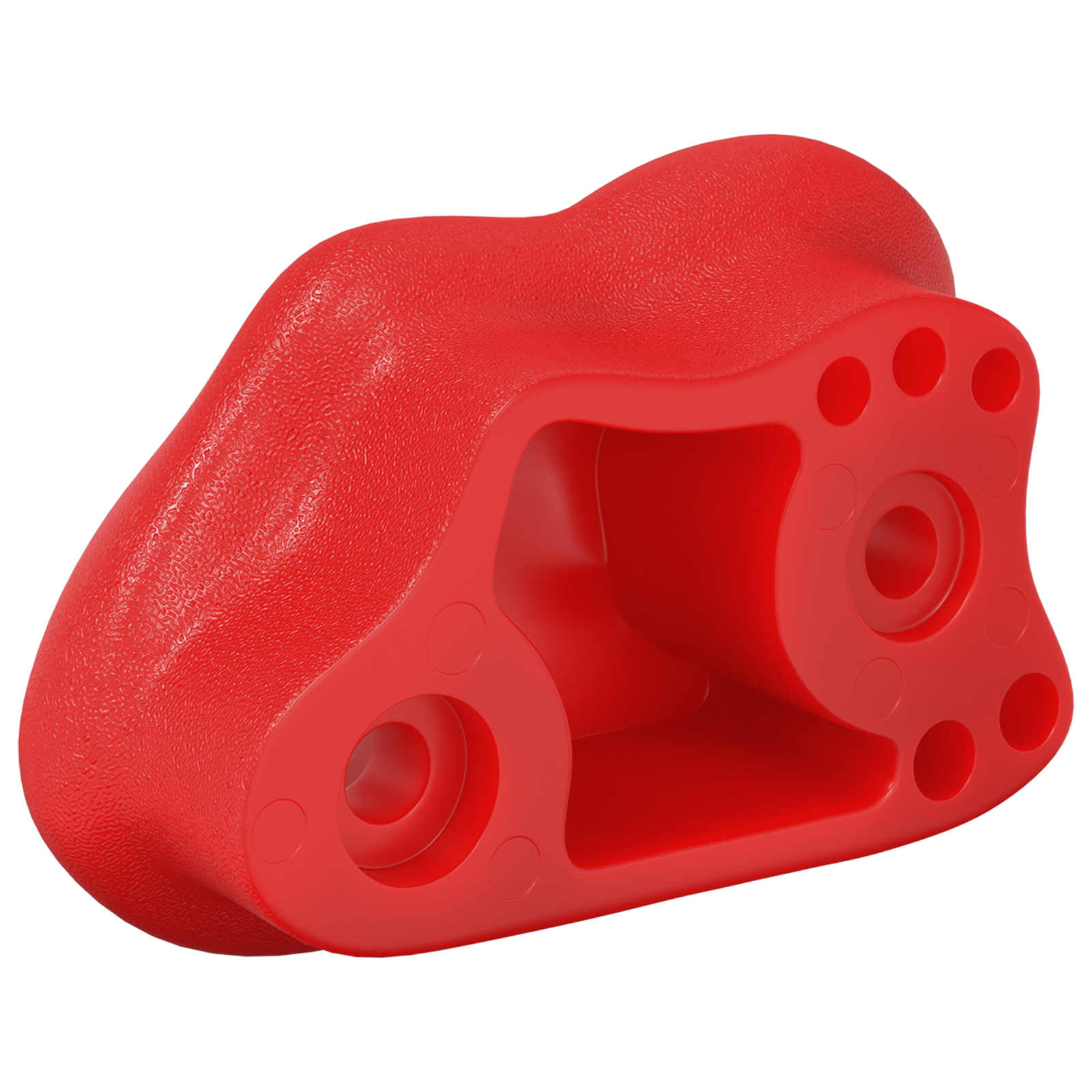 vidaXL Klimgreep 2 pcs Rood 100 x 67 x 43 mm PP