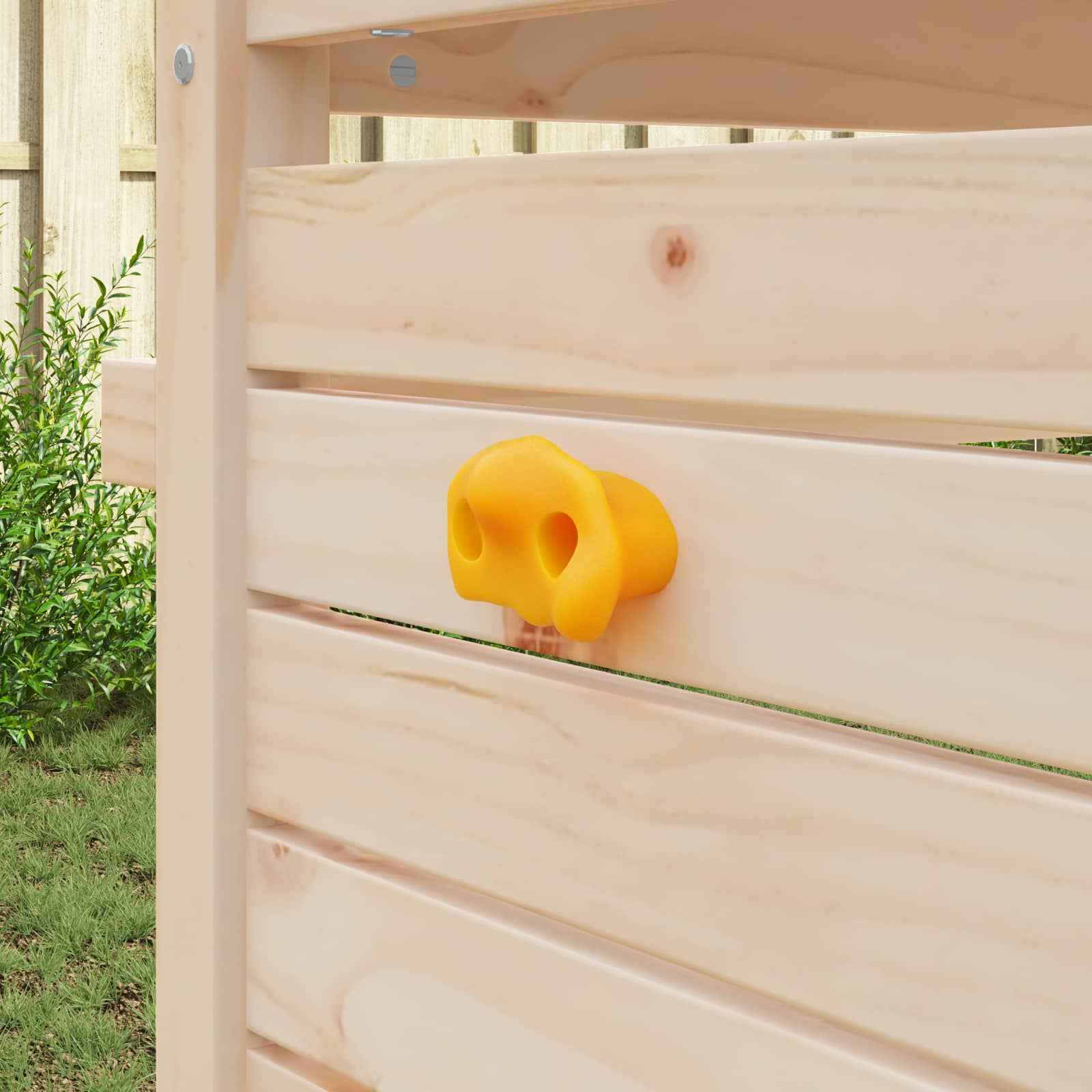 vidaXL Klimgreep 2 pcs Rood 100 x 67 x 43 mm PP