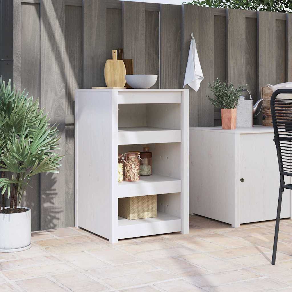 vidaXL Buitenkeuken kast 55x55x92 cm Massief hout van grenen
