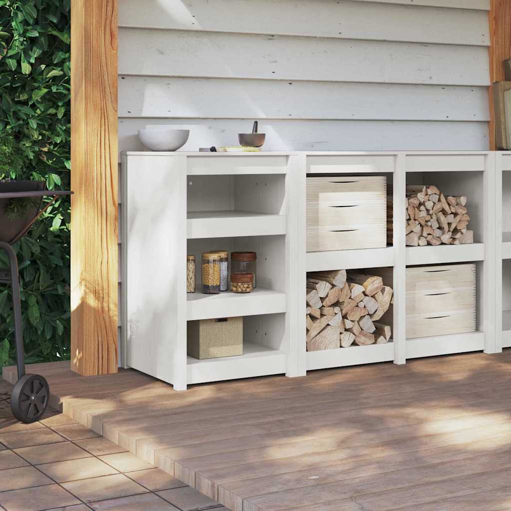 vidaXL Buitenkeuken kast 55x55x92 cm Massief hout van grenen