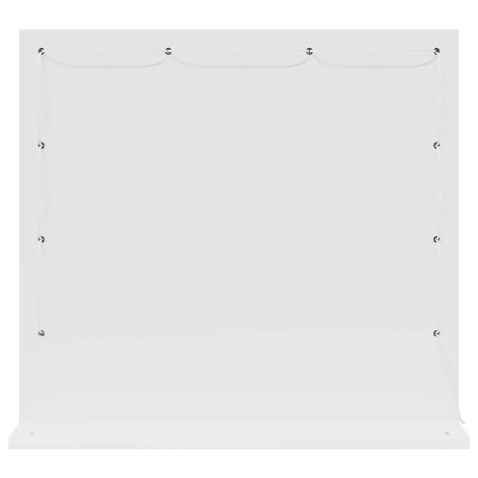 vidaXL Wasbakspiegel met LED Verlichting Wit 60x55x18 cm