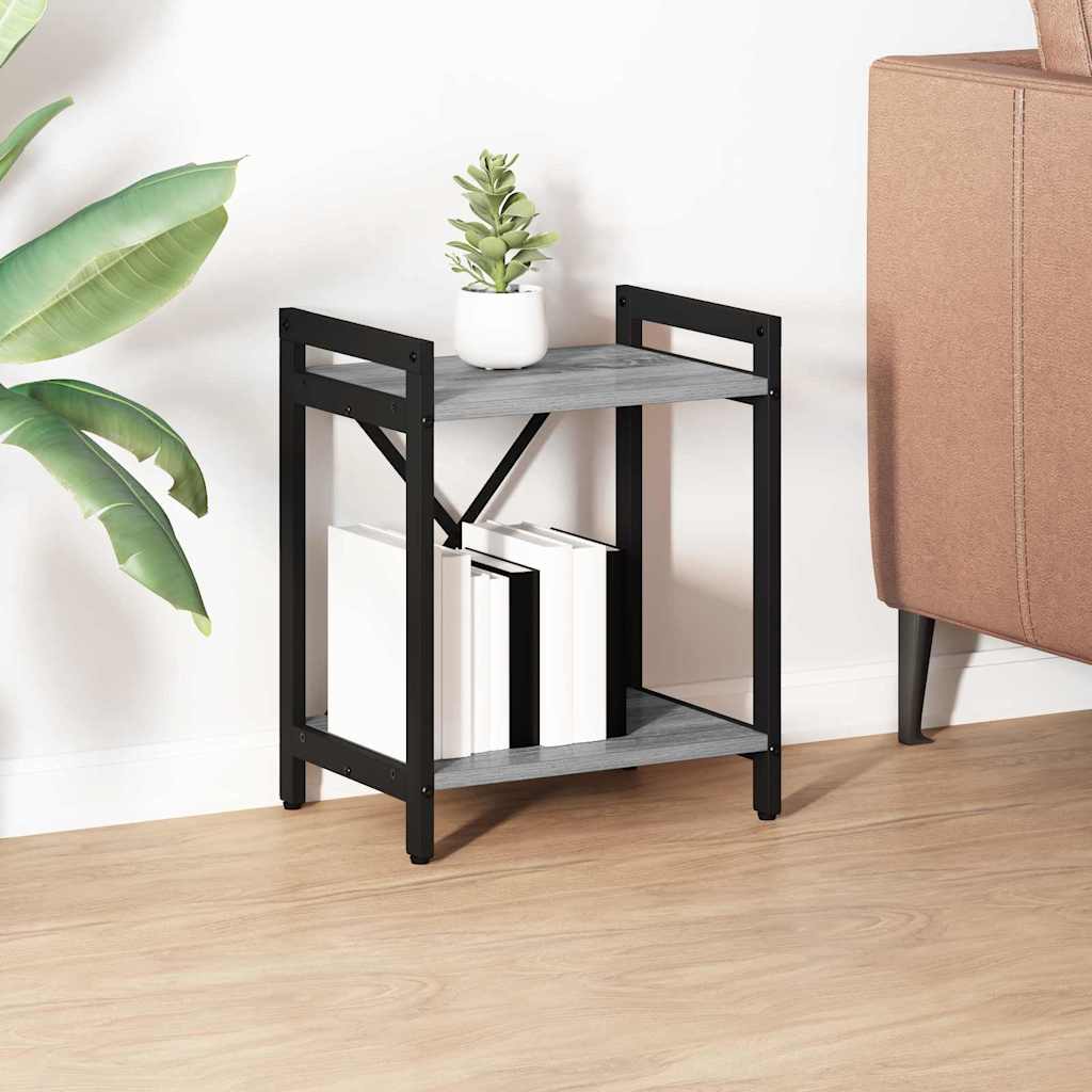 vidaXL Boekenkast Zwart eiken 40 x 30 x 188 cm Bewerkt hout