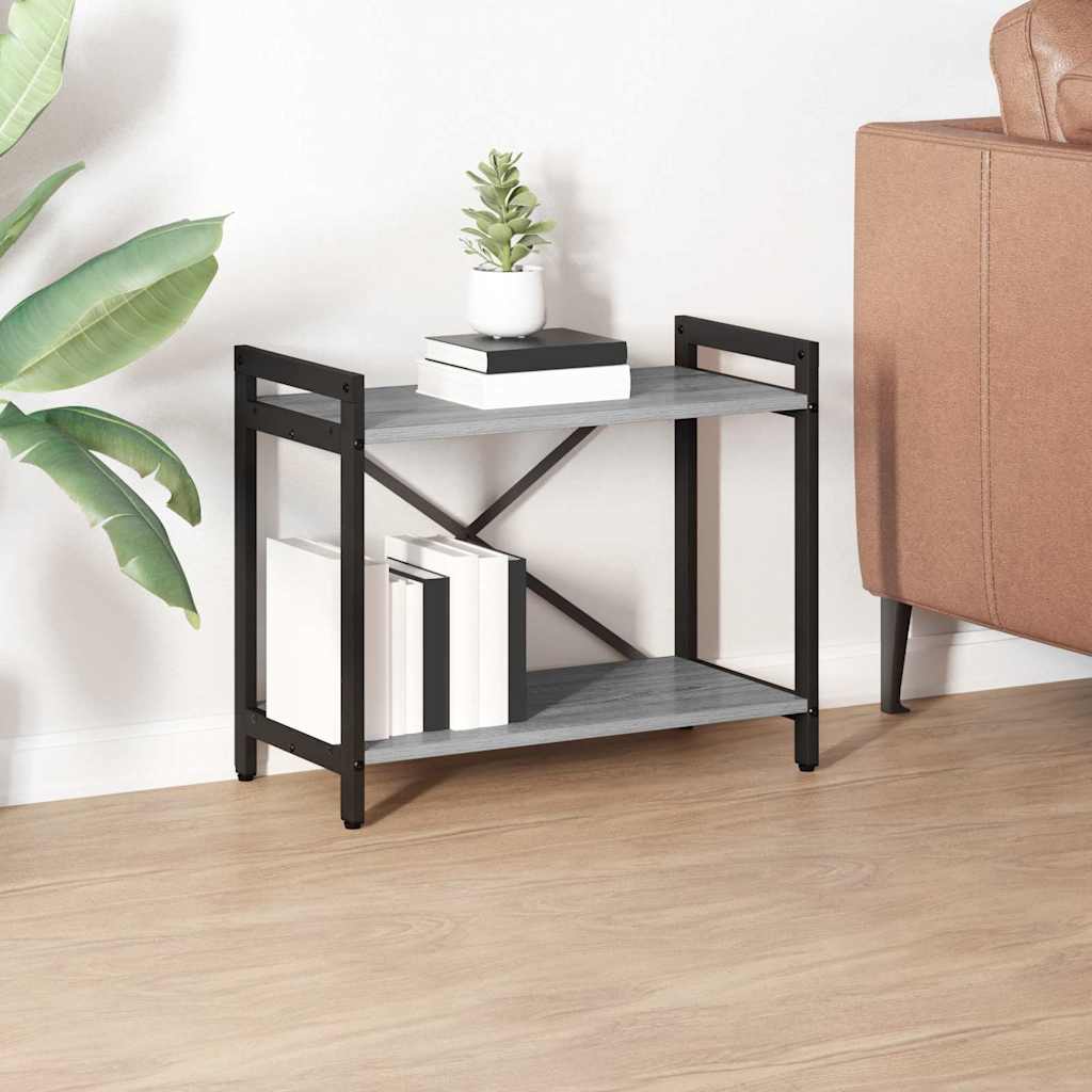 vidaXL Boekenkast Zwart eiken 40 x 30 x 188 cm Bewerkt hout