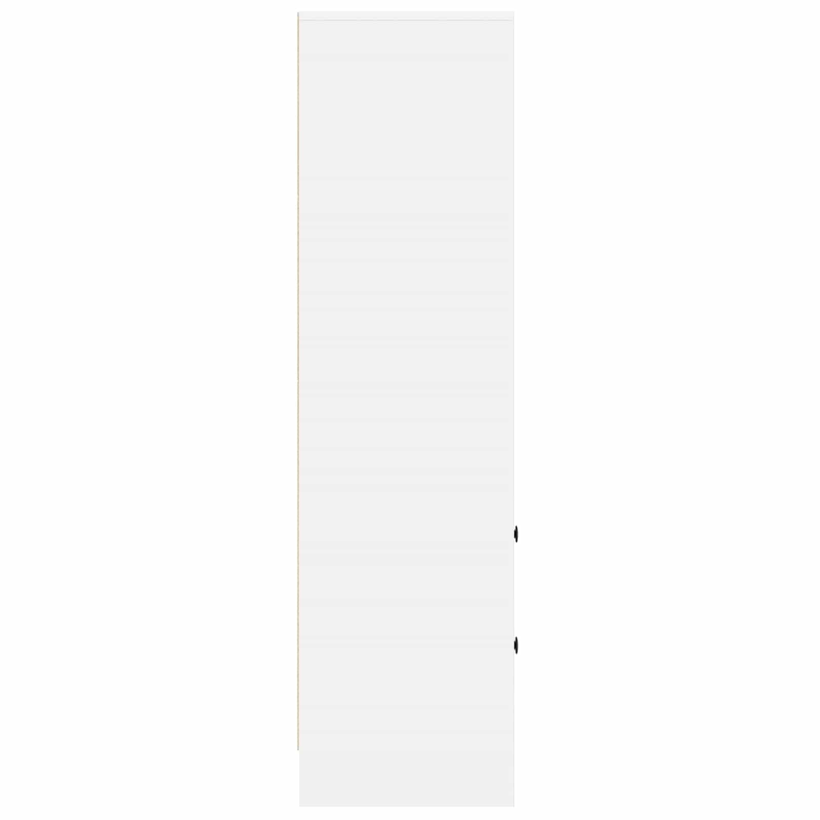 vidaXL Wit Boekenrek Wit MDF Standaard Wit Boekenrek Rechthoekig