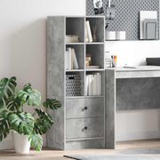vidaXL Wit Boekenrek Wit MDF Standaard Wit Boekenrek Rechthoekig