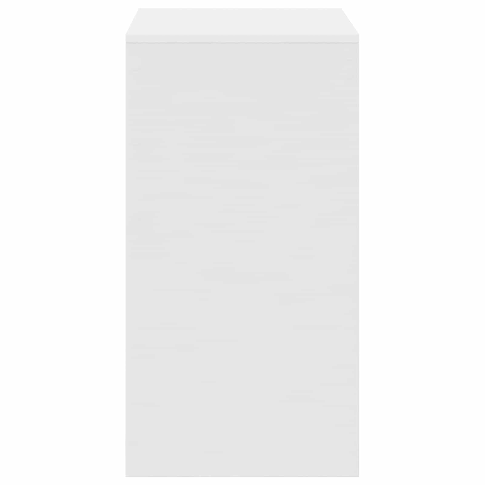 vidaXL Minimalistisch Schrijfbureau Wit Spaanplaat 60 x 40 x 76 cm