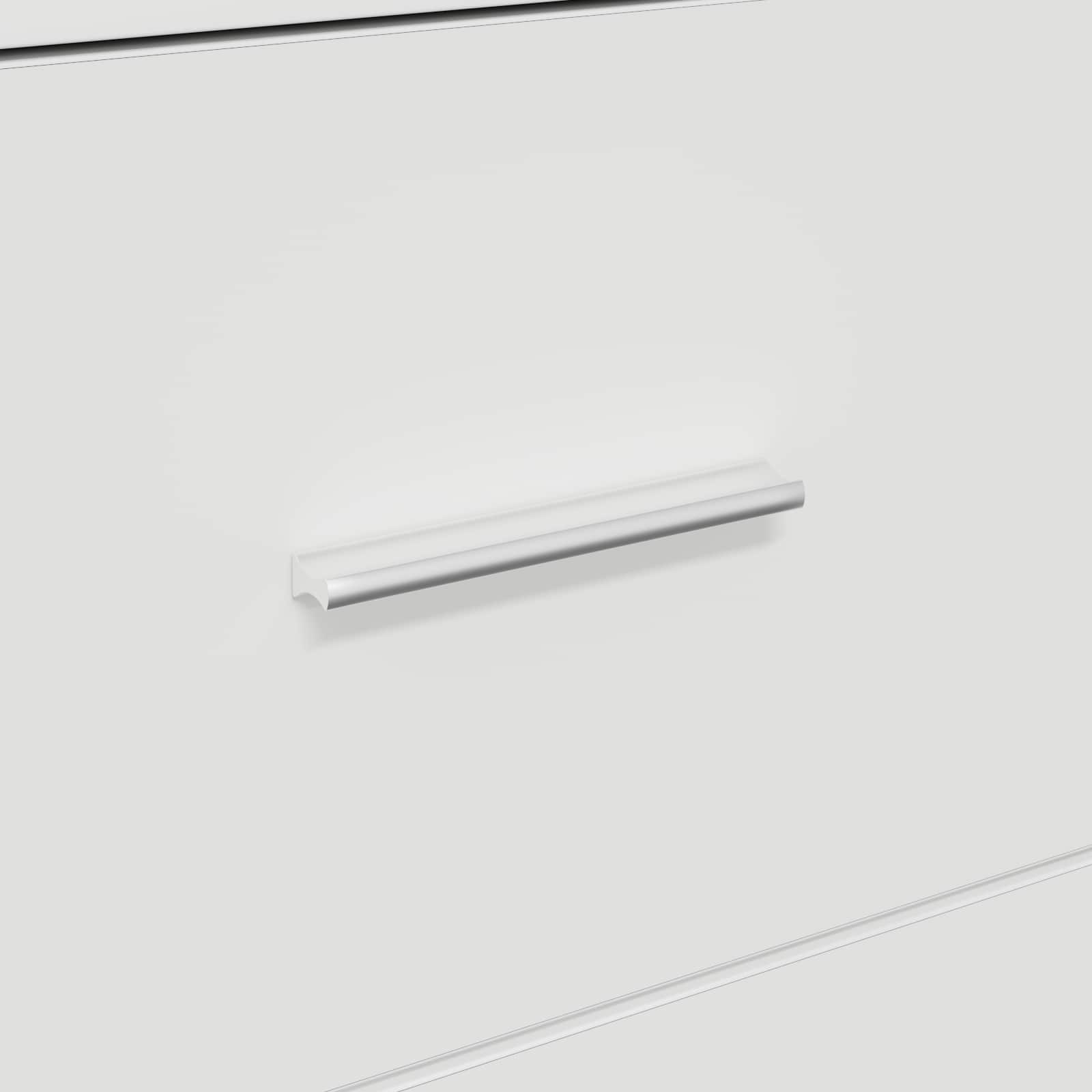vidaXL Witte Opslagkast Wit MDF Compact Opslag Opslagkast