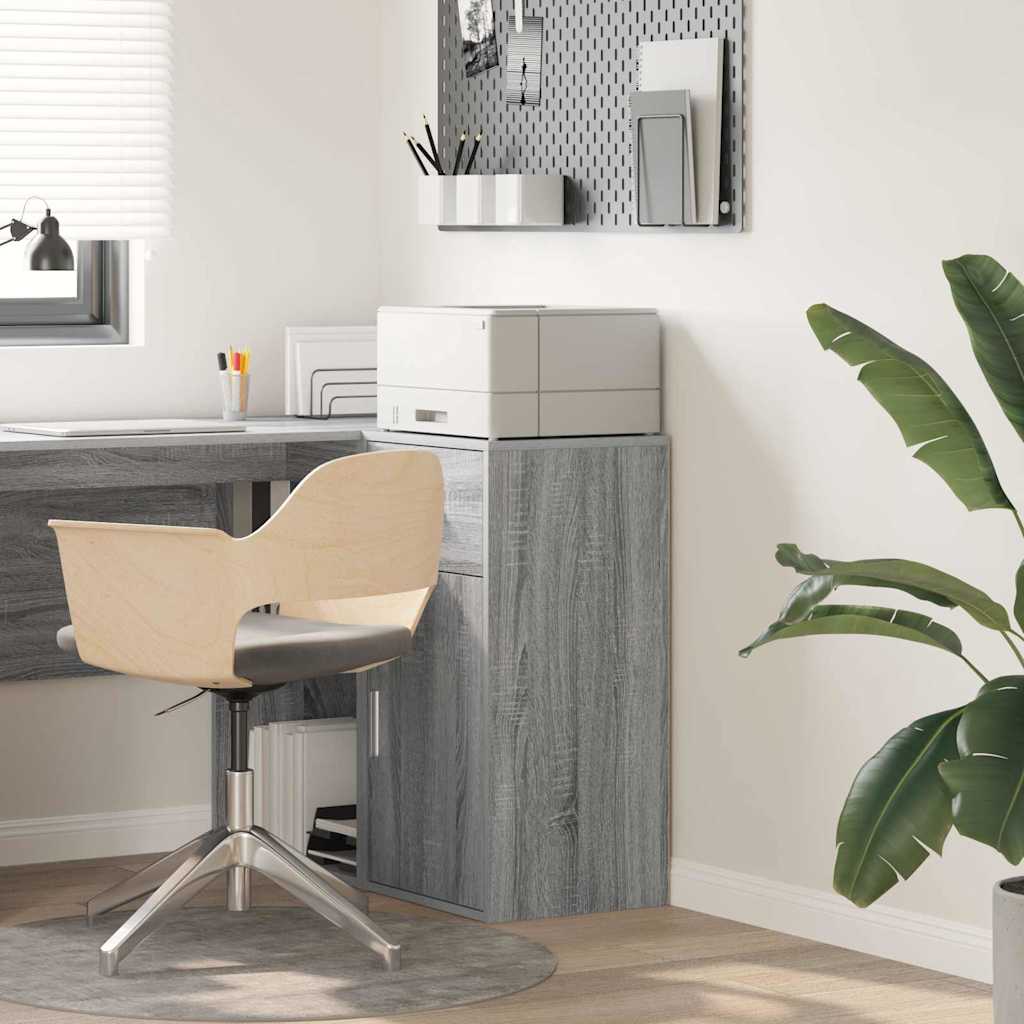 vidaXL Witte Opslagkast Wit MDF Compact Opslag Opslagkast
