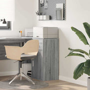 vidaXL Witte Opslagkast Wit MDF Compact Opslag Opslagkast