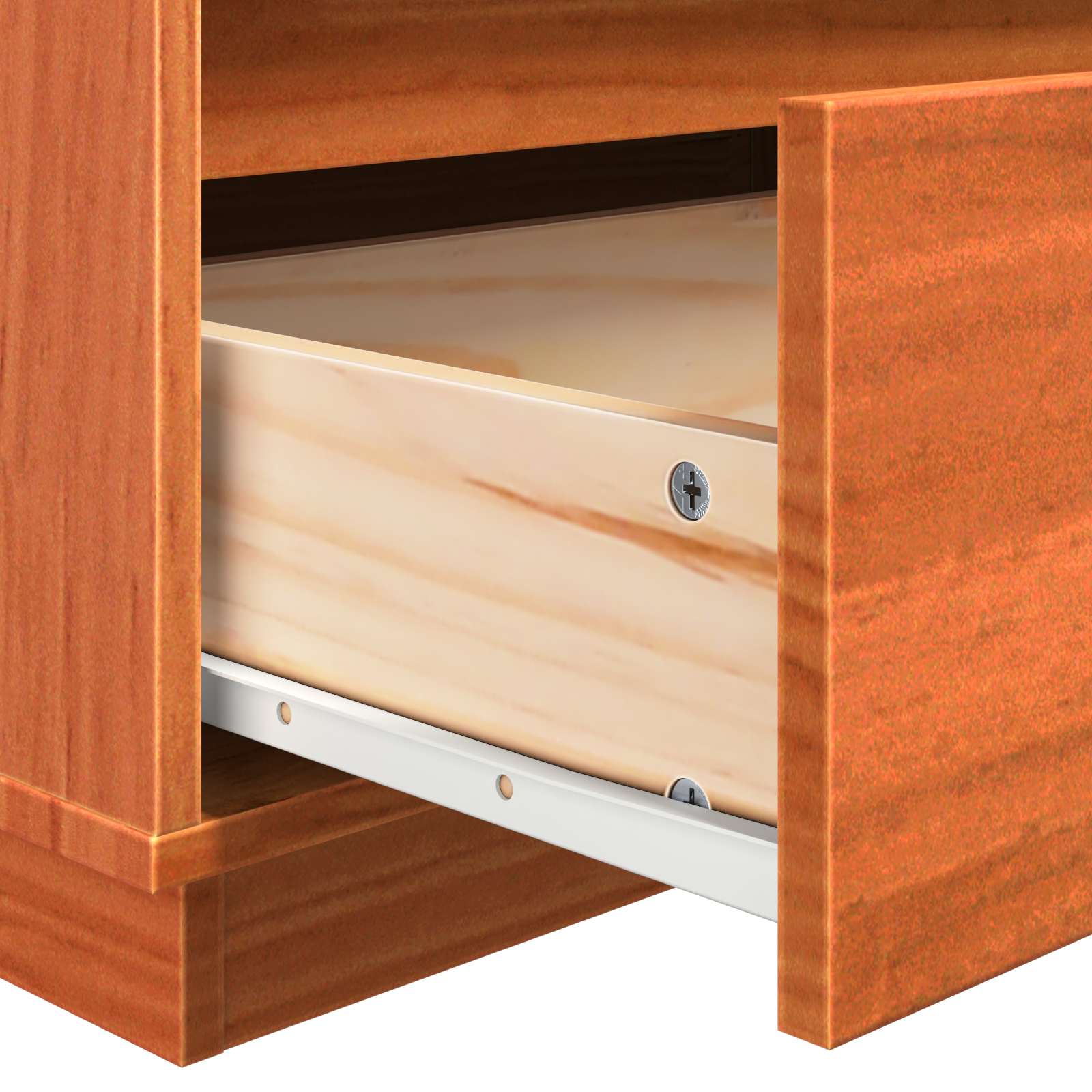 vidaXL Nachtkastjes 2 st 60x34x51 cm massief grenenhout wit