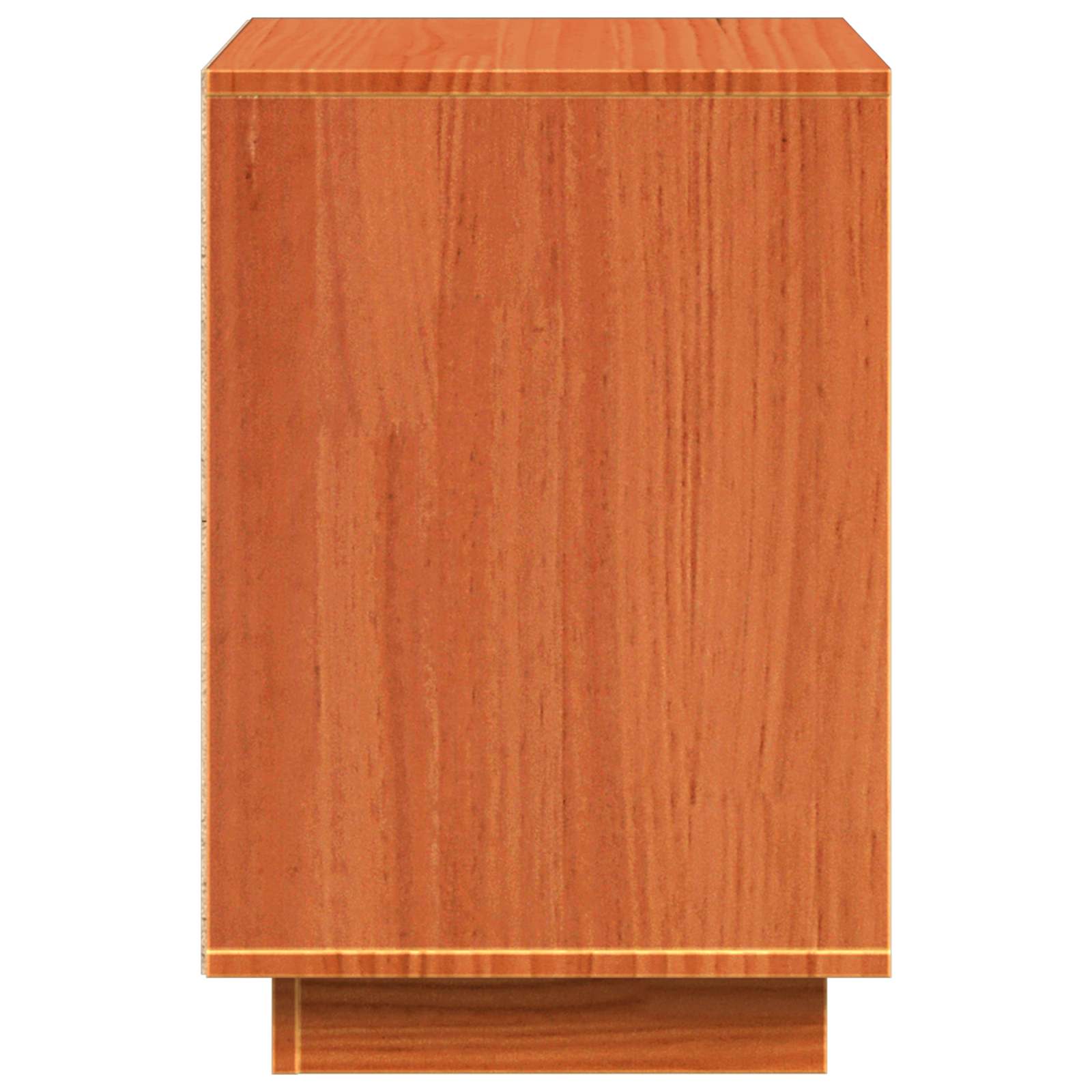 vidaXL Nachtkastjes 2 st 60x34x51 cm massief grenenhout wit