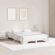 vidaXL Bed Frame Natuur Massief Grenenhout 200 x 200 cm Duurzaam