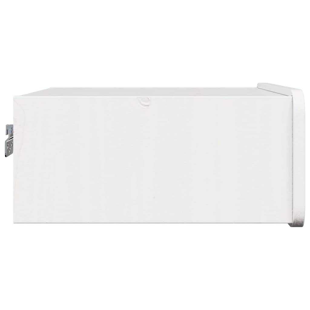 vidaXL Nachtkastje met lade Bruin 39 x 34 x 16.5 cm Massief grenenhout