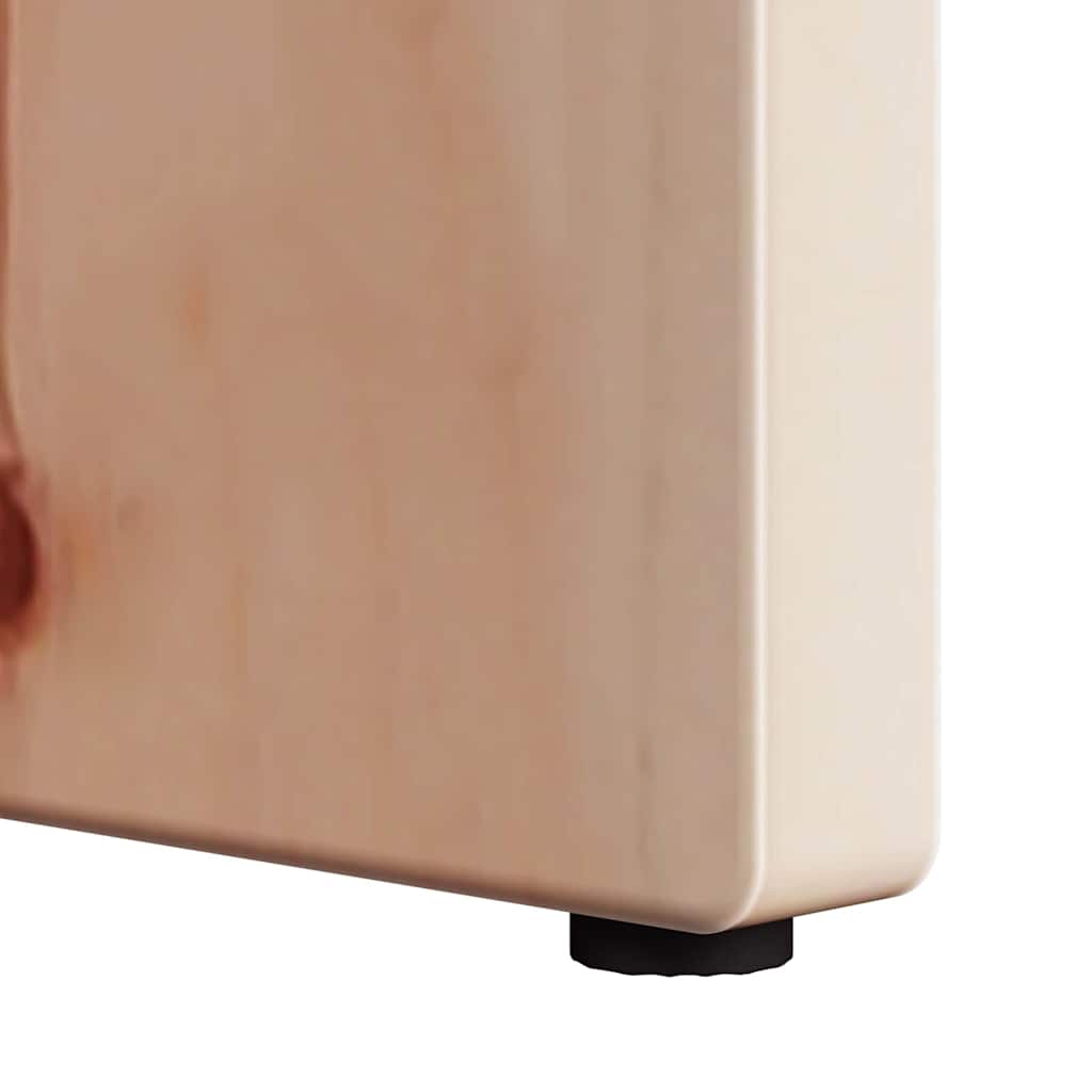 vidaXL Salontafel Naturel 80 x 50 x 31 cm Massief grenenhout